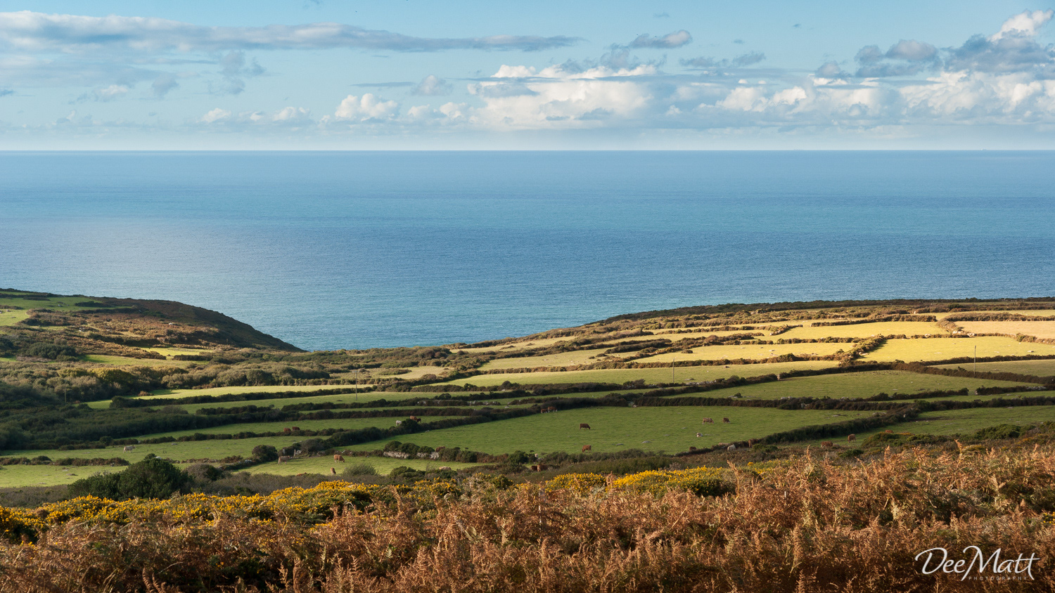 The North Cornwall coast near St Ives