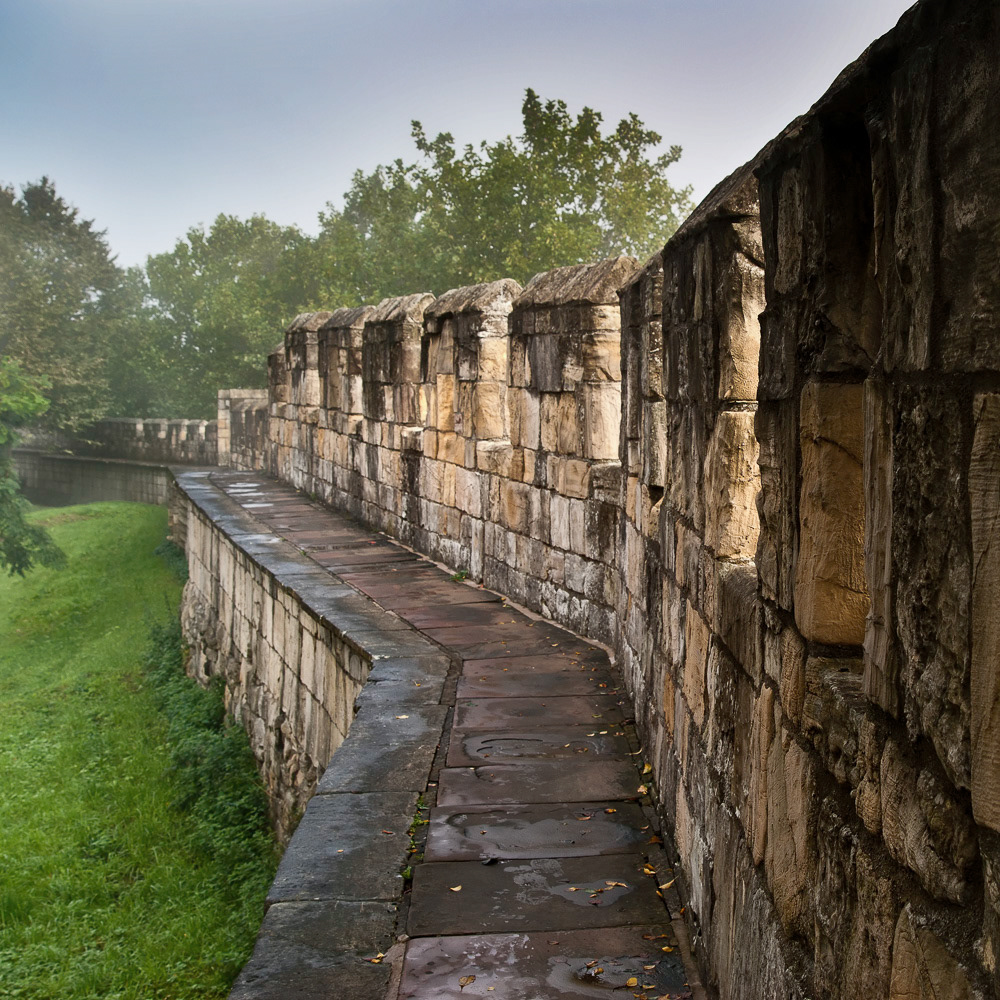 City walls, York