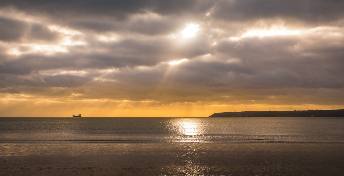 View from Long Rock beach