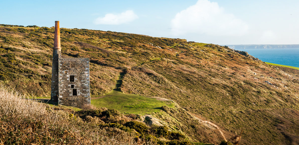 Wheal Prosper mine, near Rinsey Head