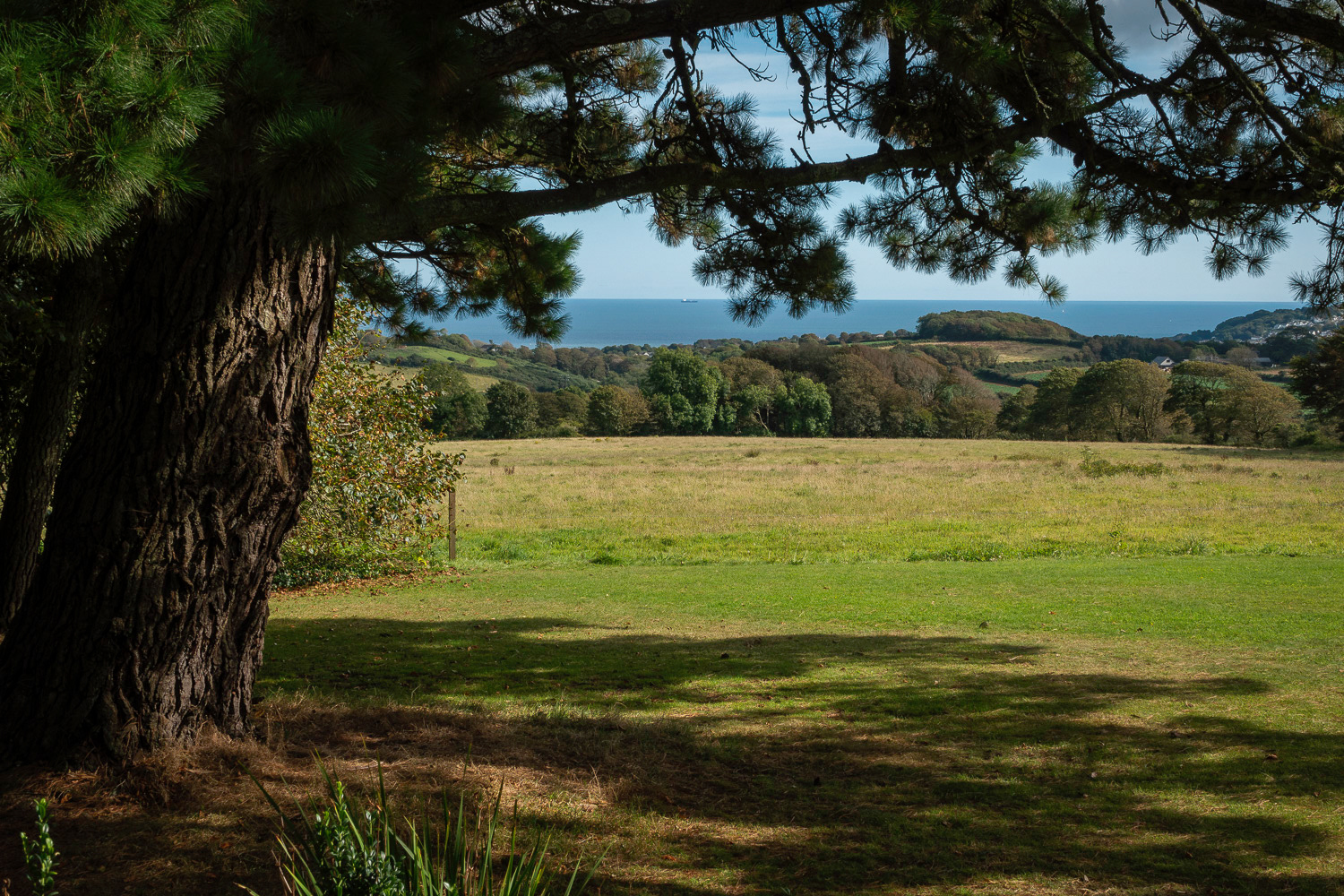 View from Trengwainton Garden terrace, Heamoor