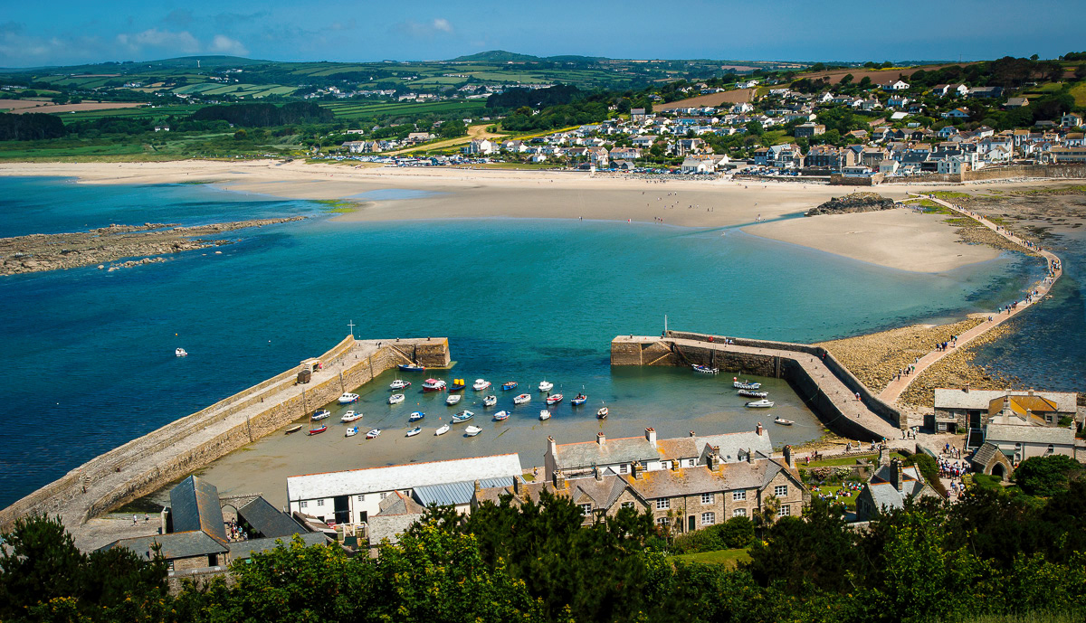 Marazion from St Michael's Mount
