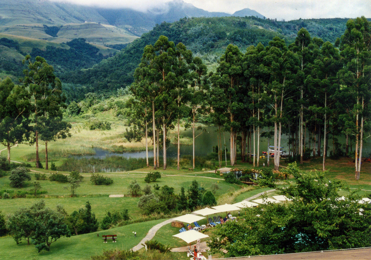 In the Drakensberg Mountains, South Africa