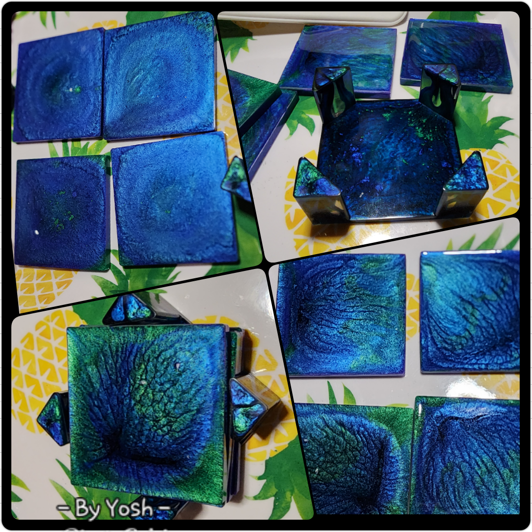 Blue/Green Dragon Skin - $35