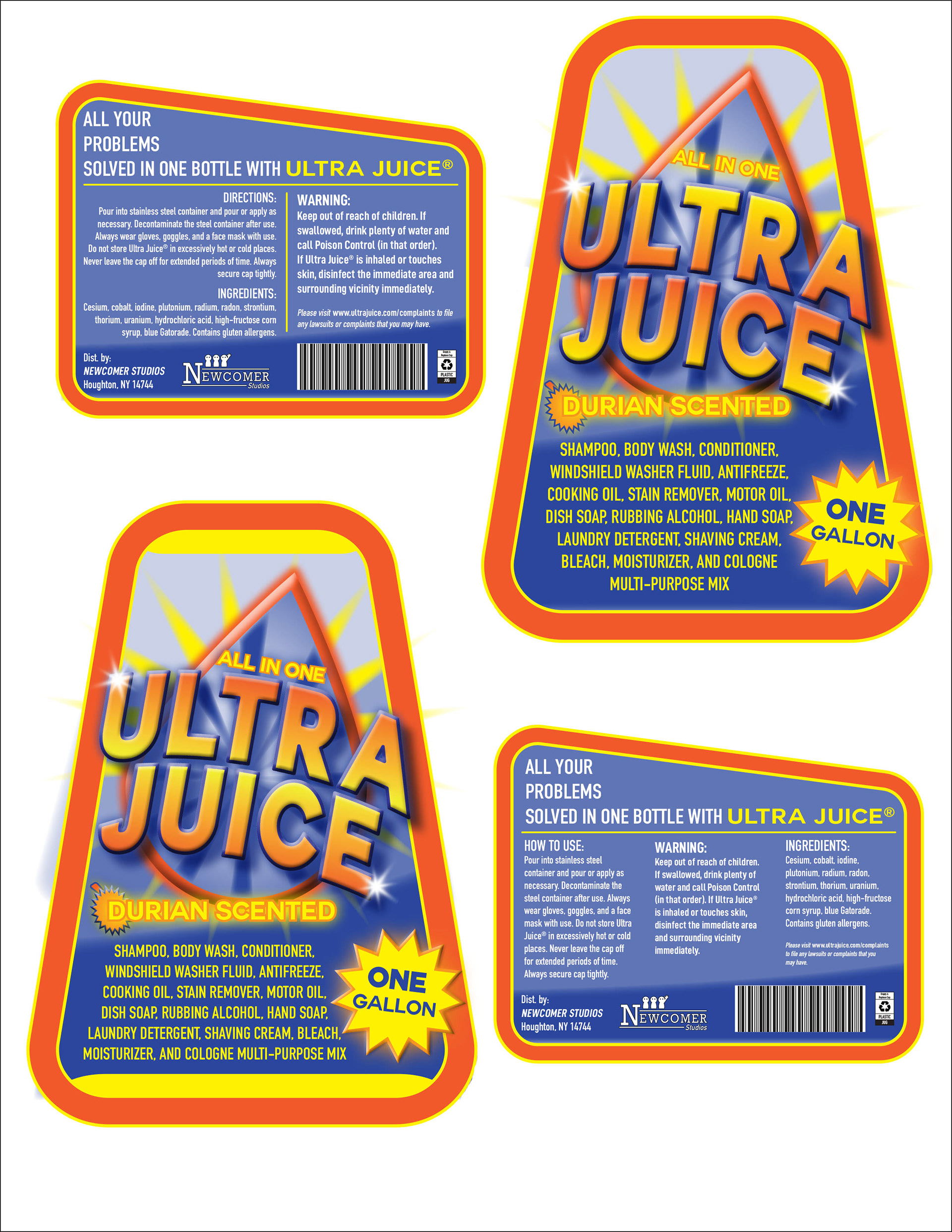 Package design for Graphic Design II.