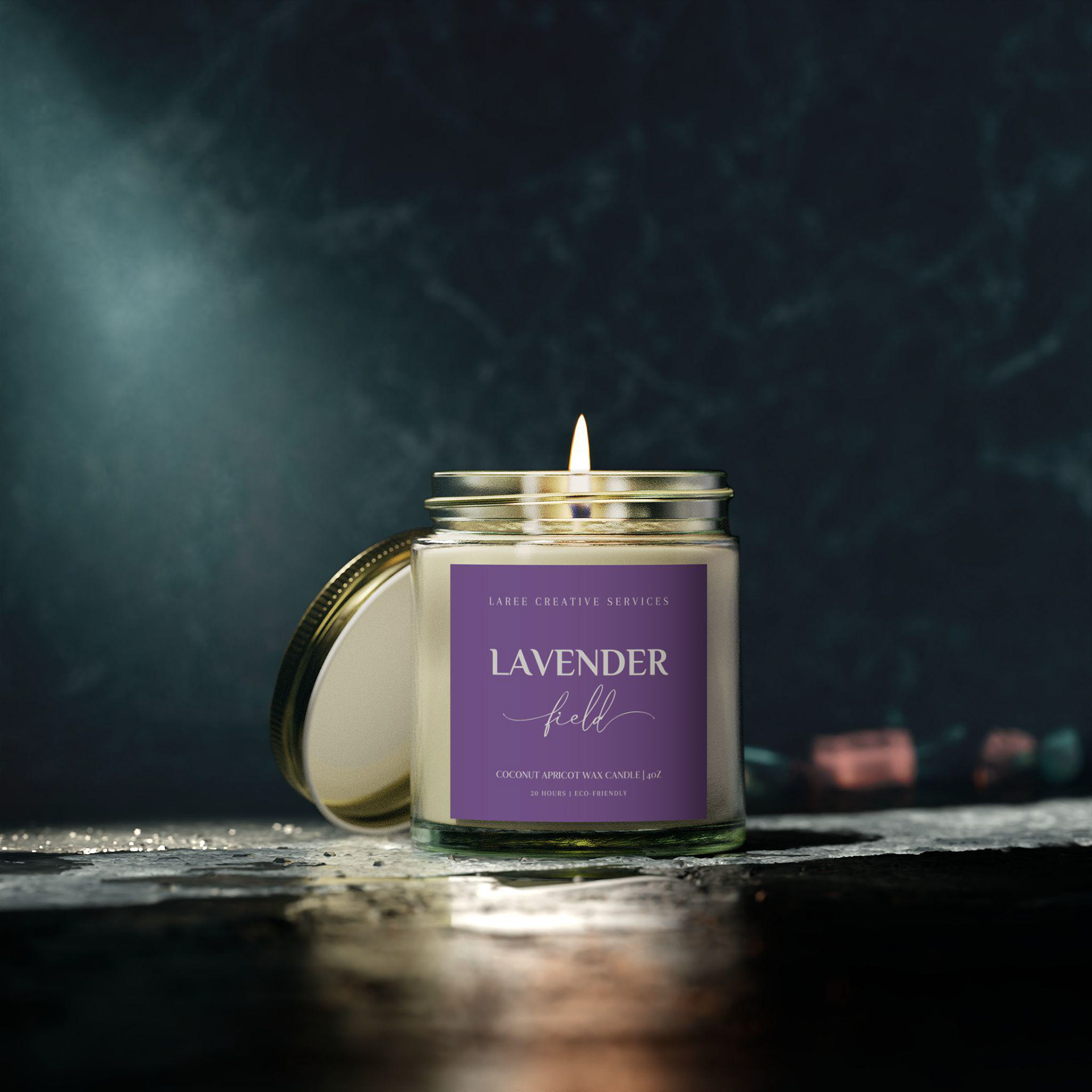 Candle Lavender Fields