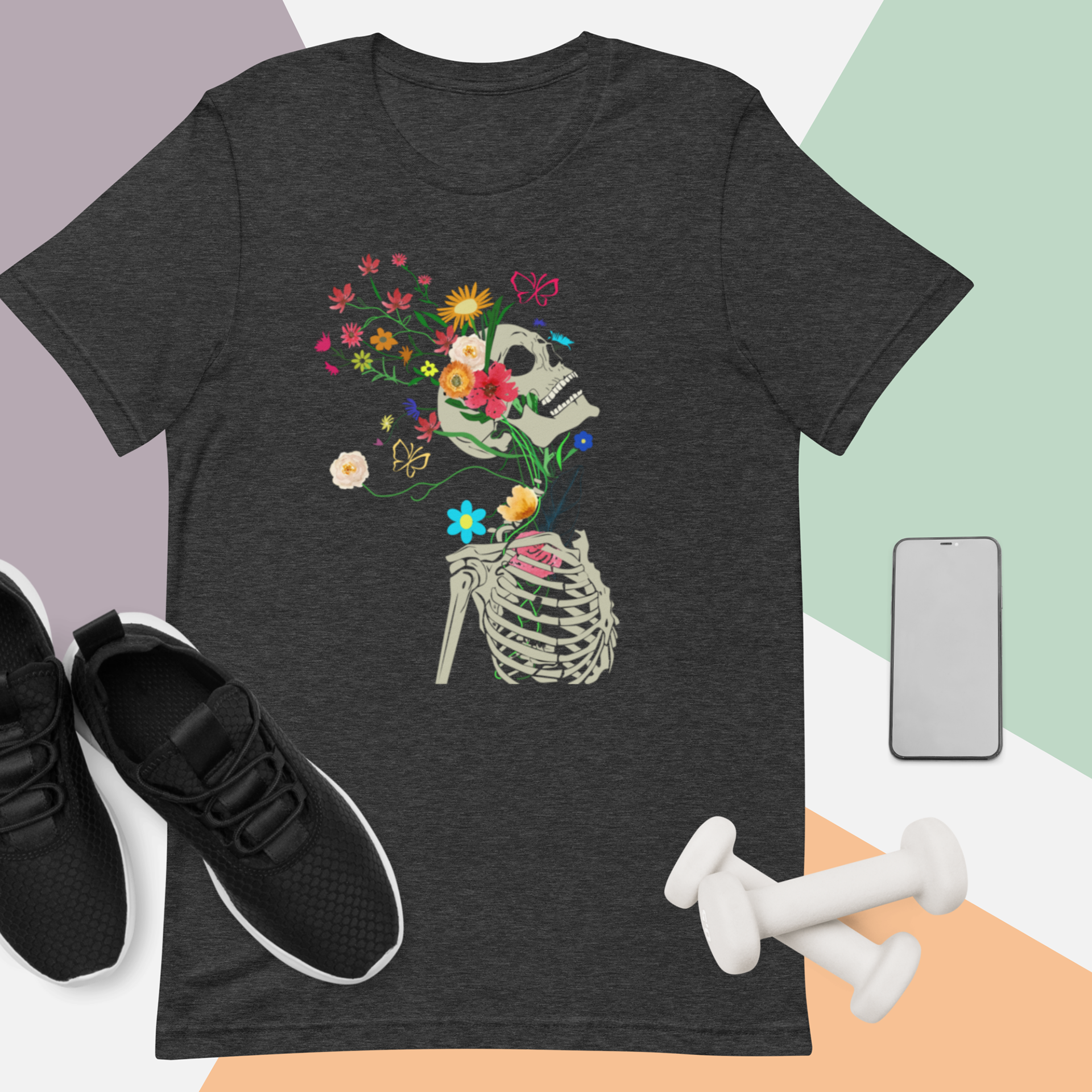 Floral Skeleton Edit