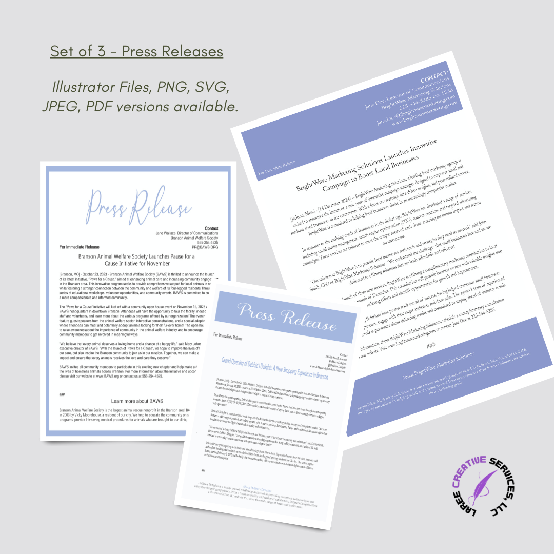 Press Release Kit