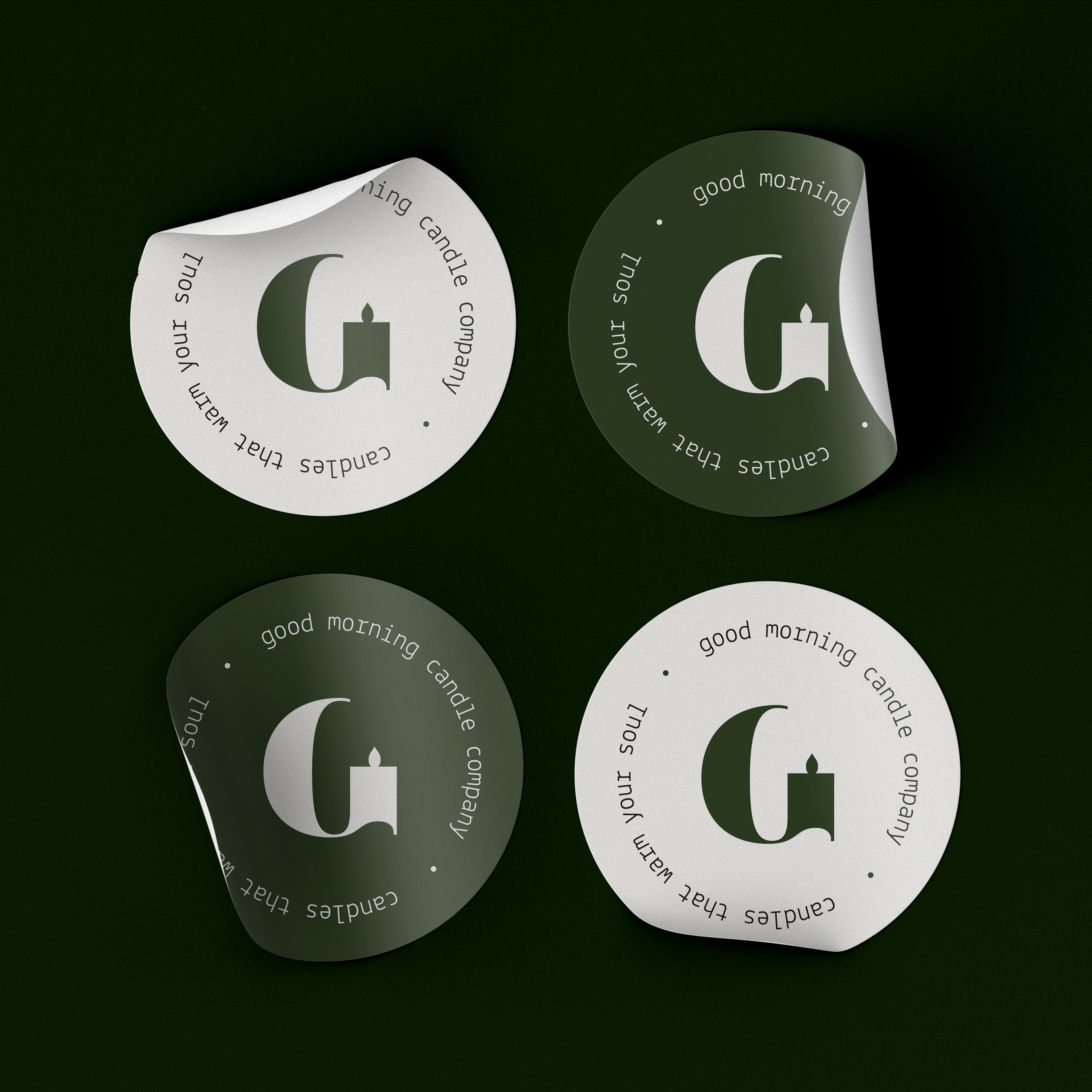 Modern Candle Labels