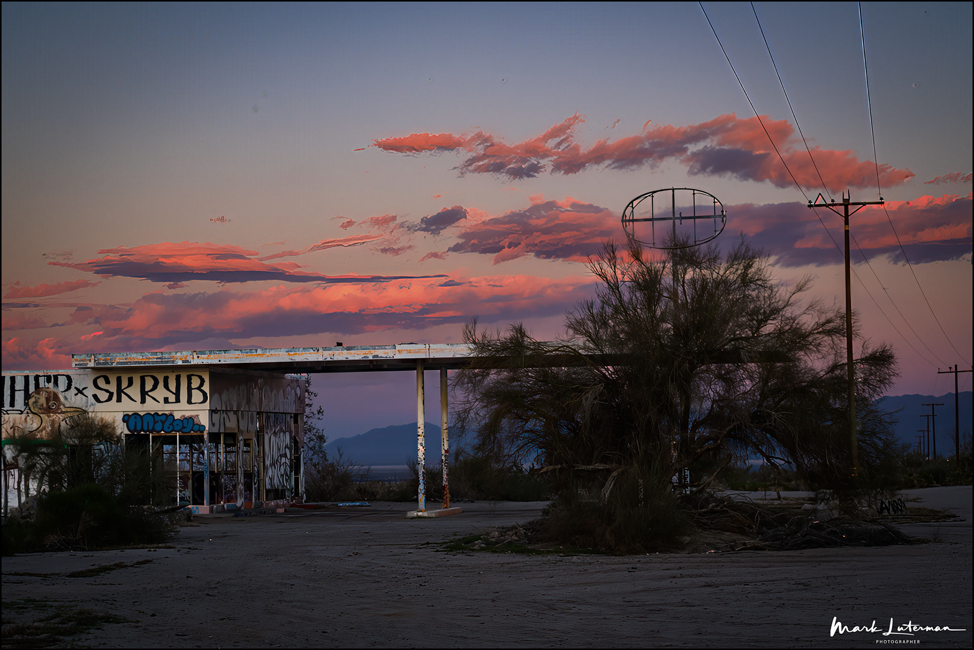 Abandoned service station