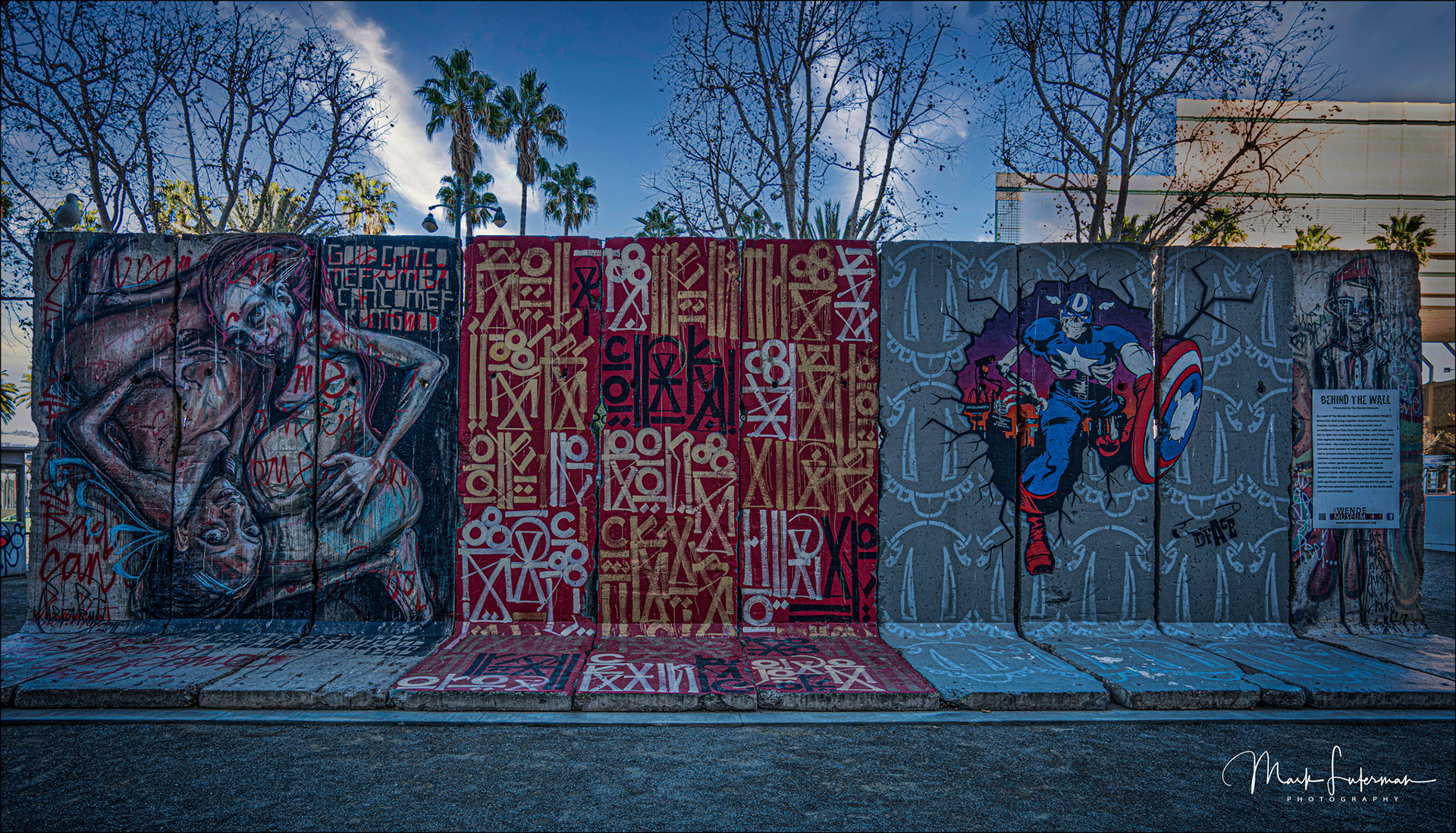 Panels from Berlin Wall