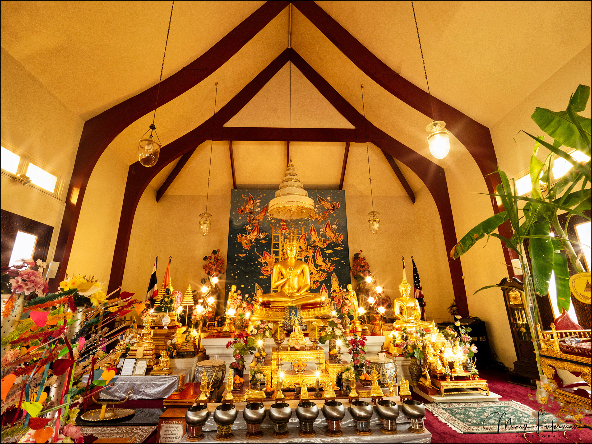 Thai Temple Altar