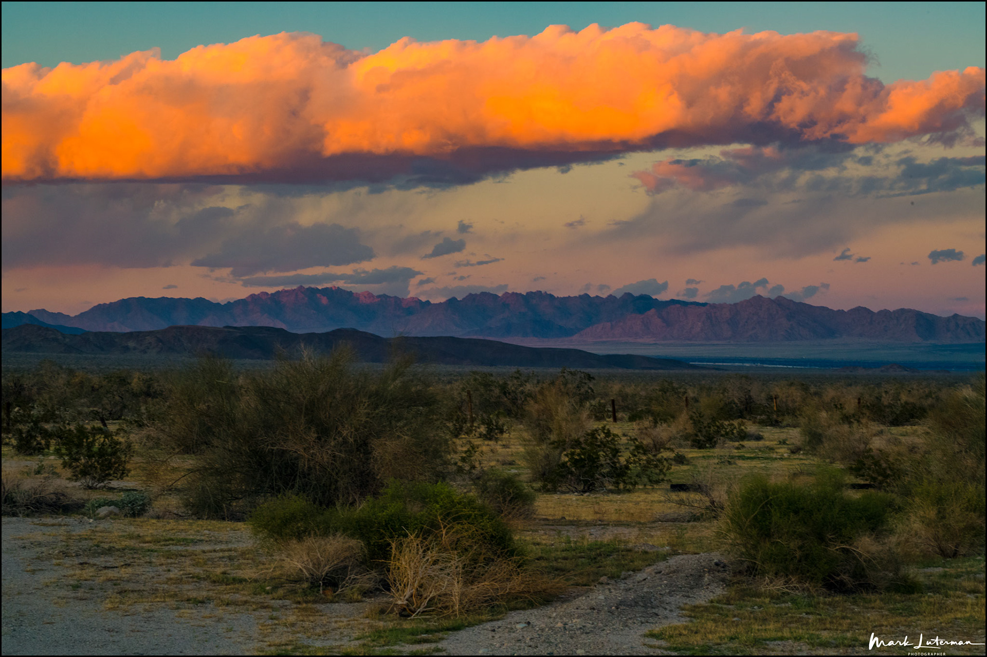 Desert Center Sunset