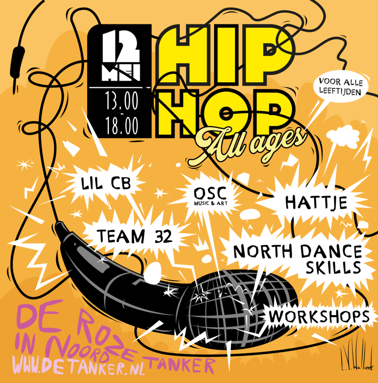 Hip Hop All Ages Osc flyer