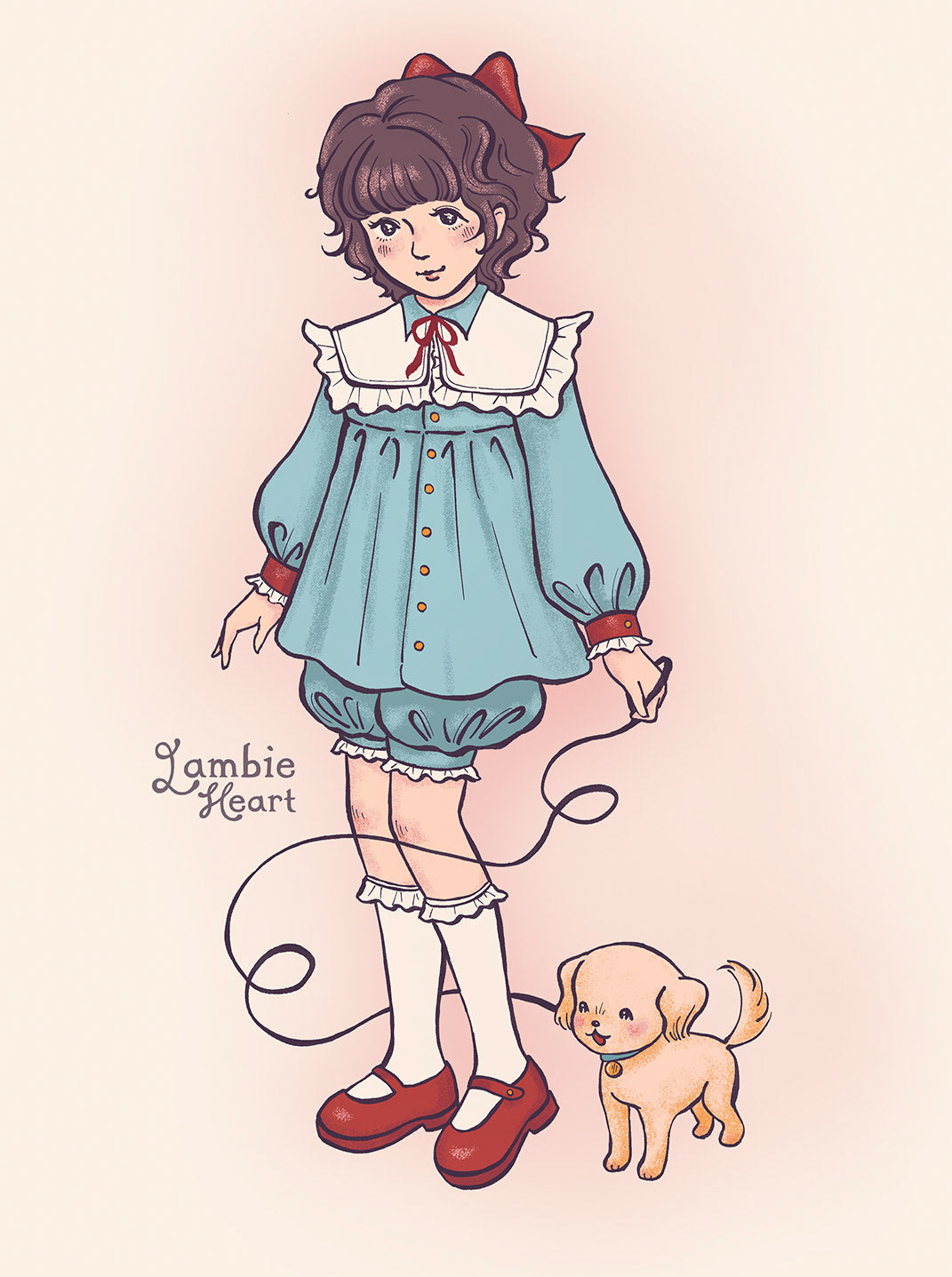 Showa Retro Self-Portrait, 2025, Digital