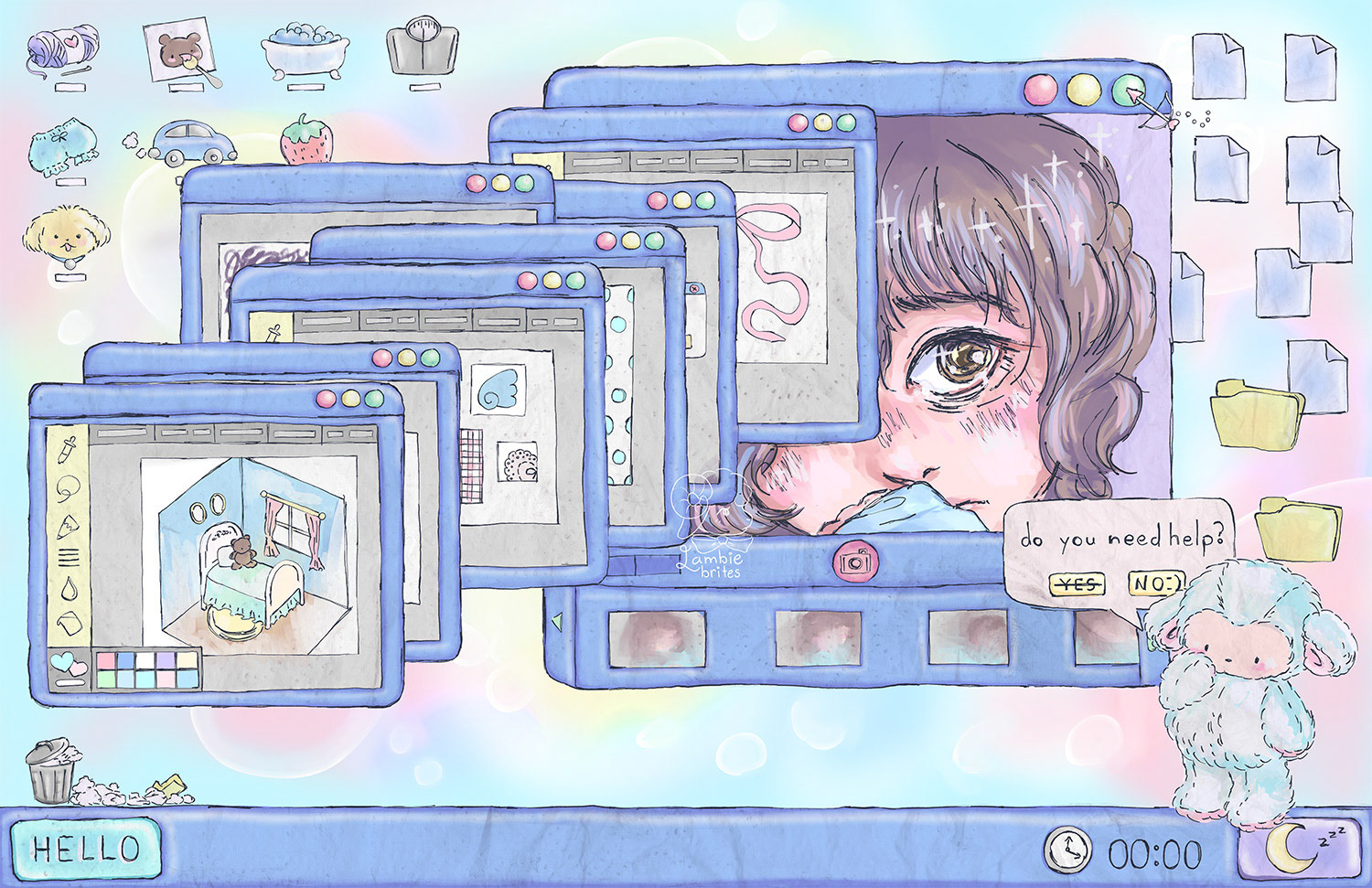 New Window, 2024, Digital