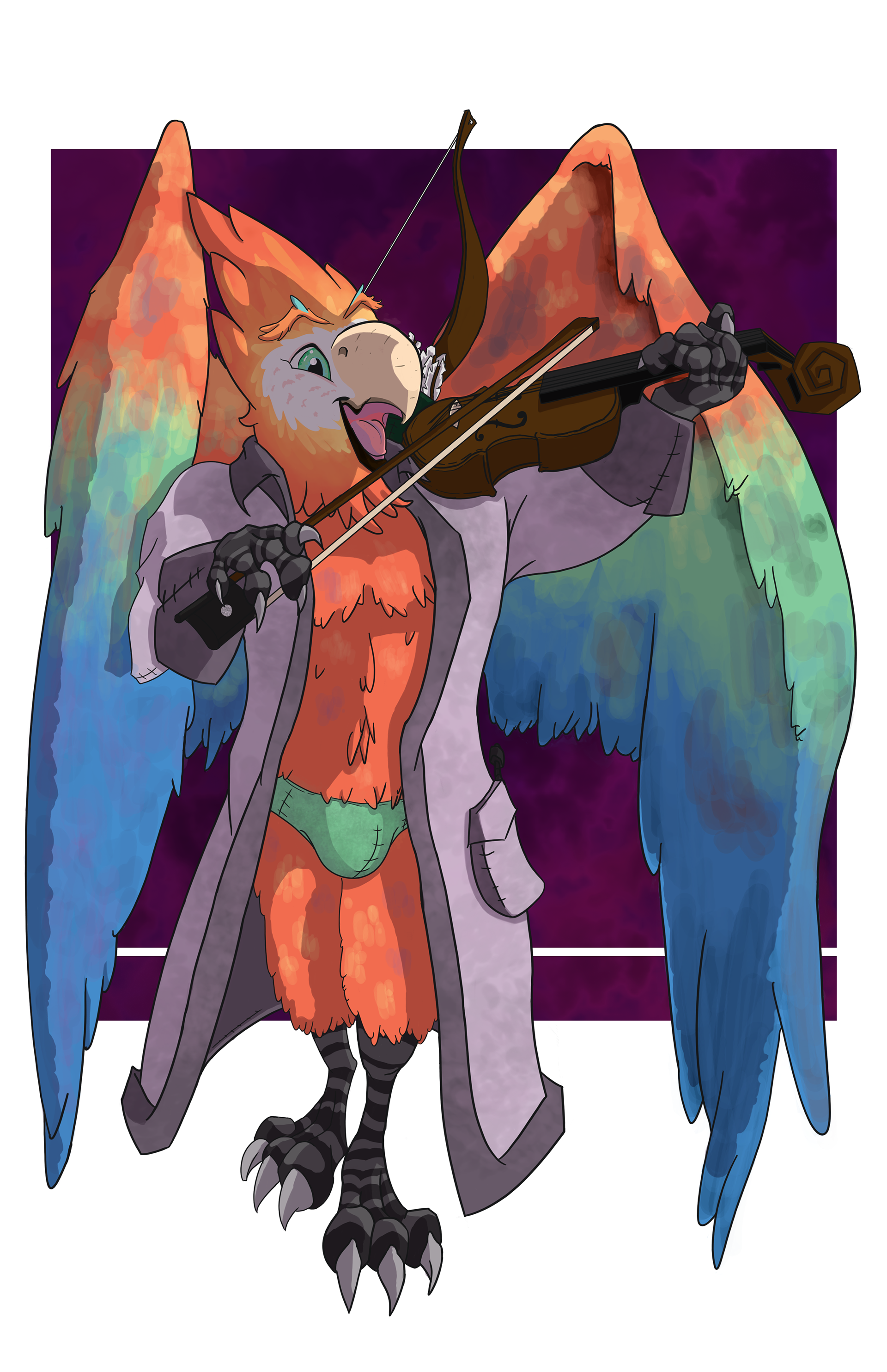 Violinist (Photoshop 2020)