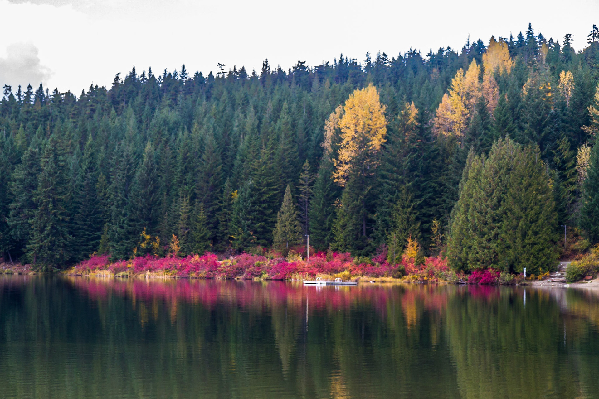 Lost Lake in Whistler, BC (Canada)