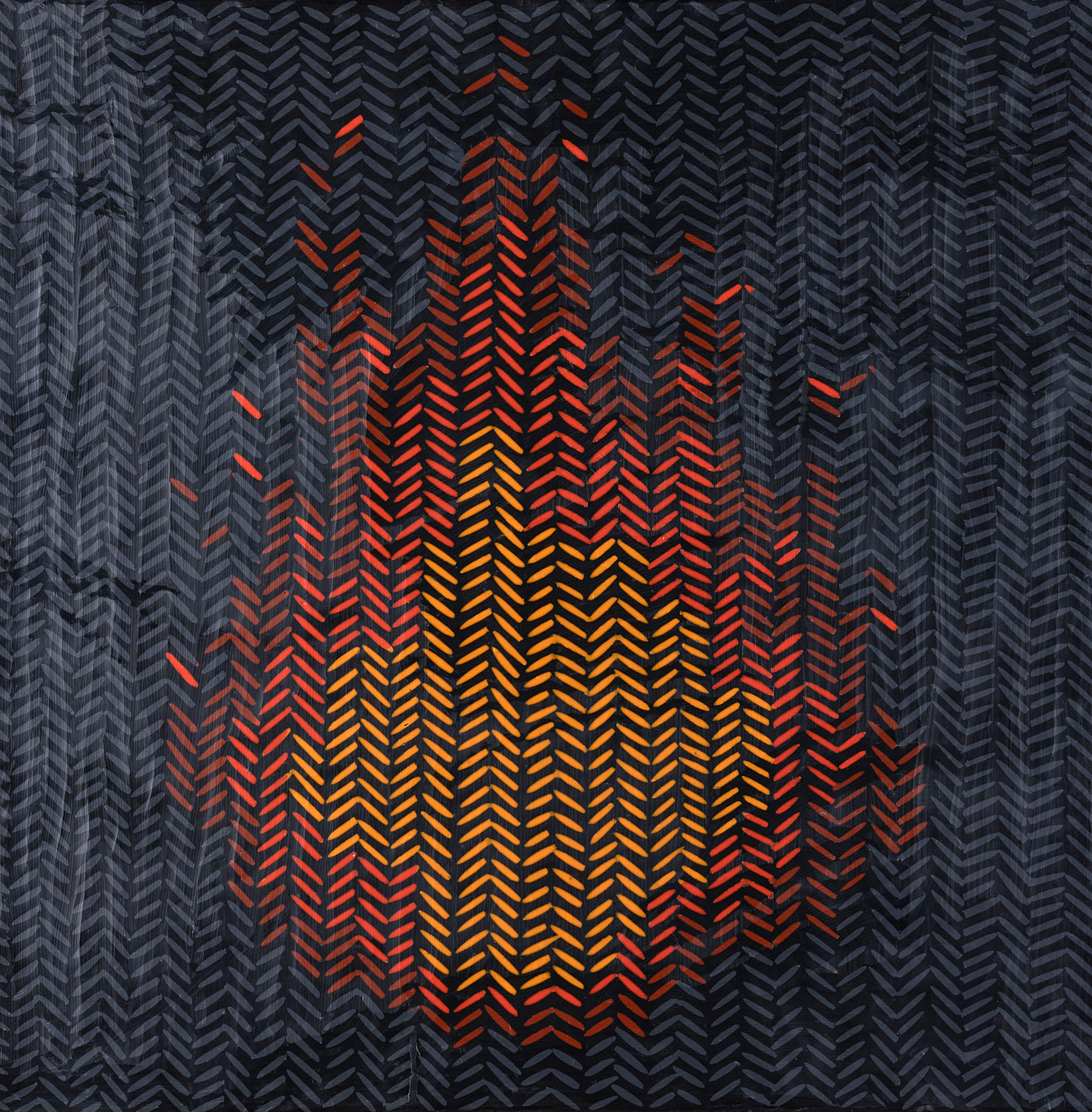 Fire you can wear, 40x40 cm