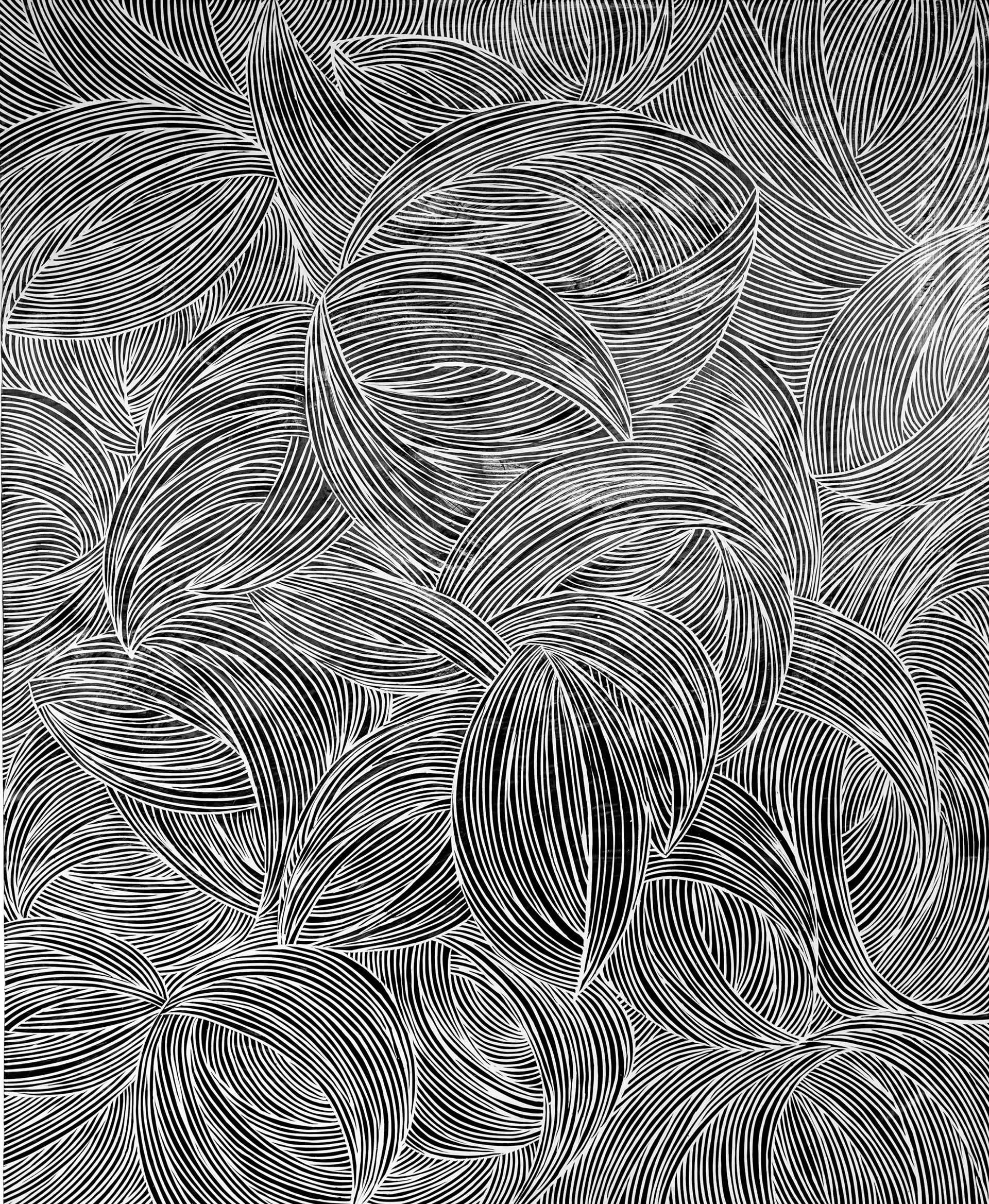 Abstraction I, 95x80 cm