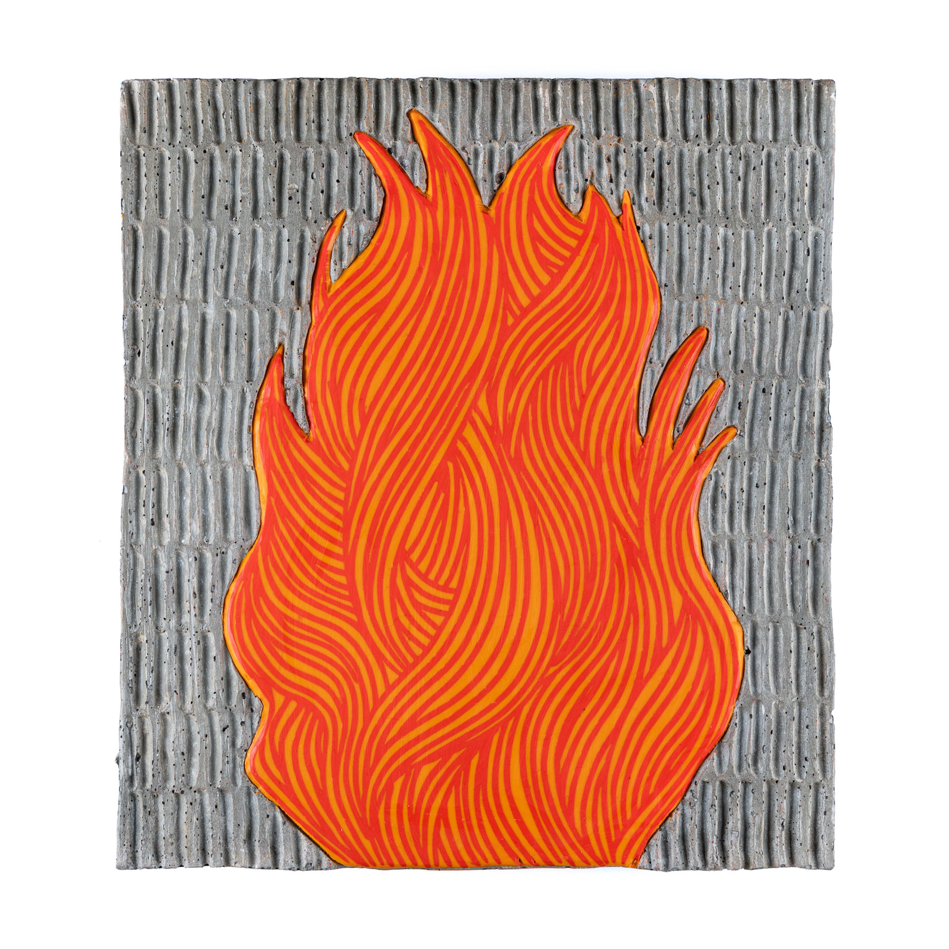 Fire, 36x33 cm