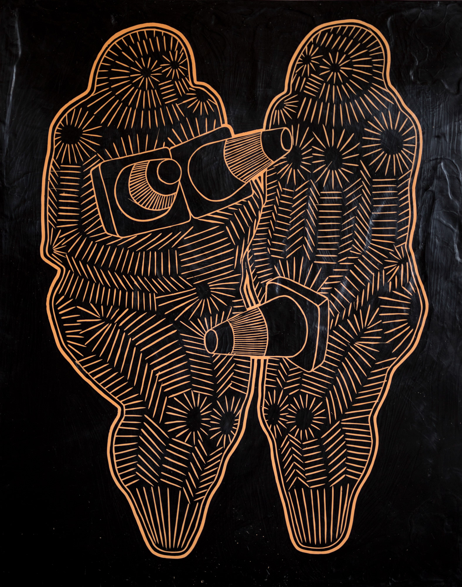 Mrs. and Mr. Attention vol.2, 150x120 cm