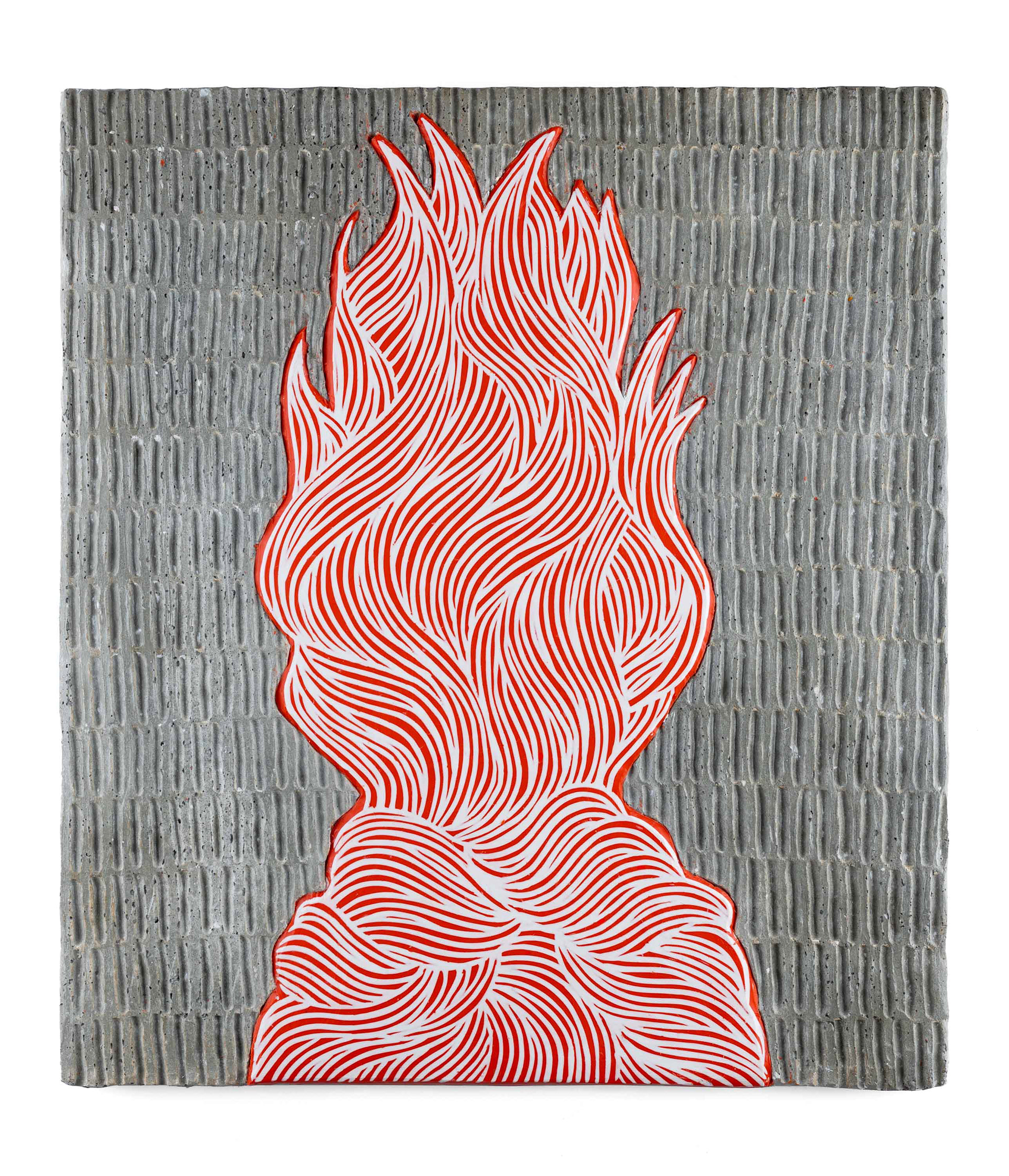 Fire II., 52x46cm