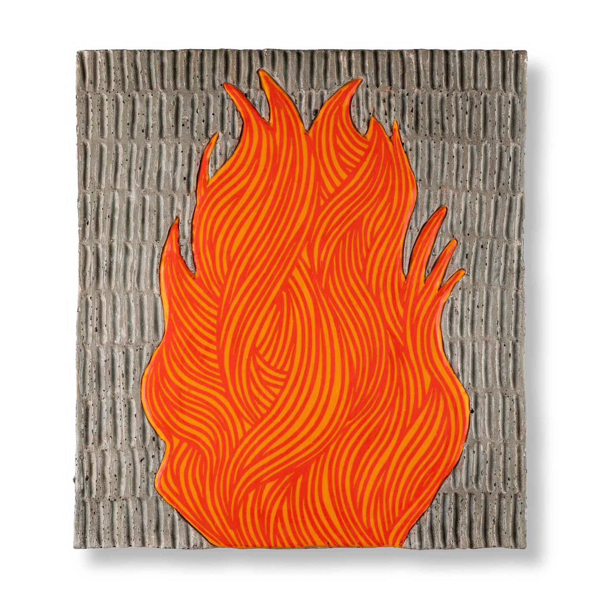 Fire, 36x33 cm