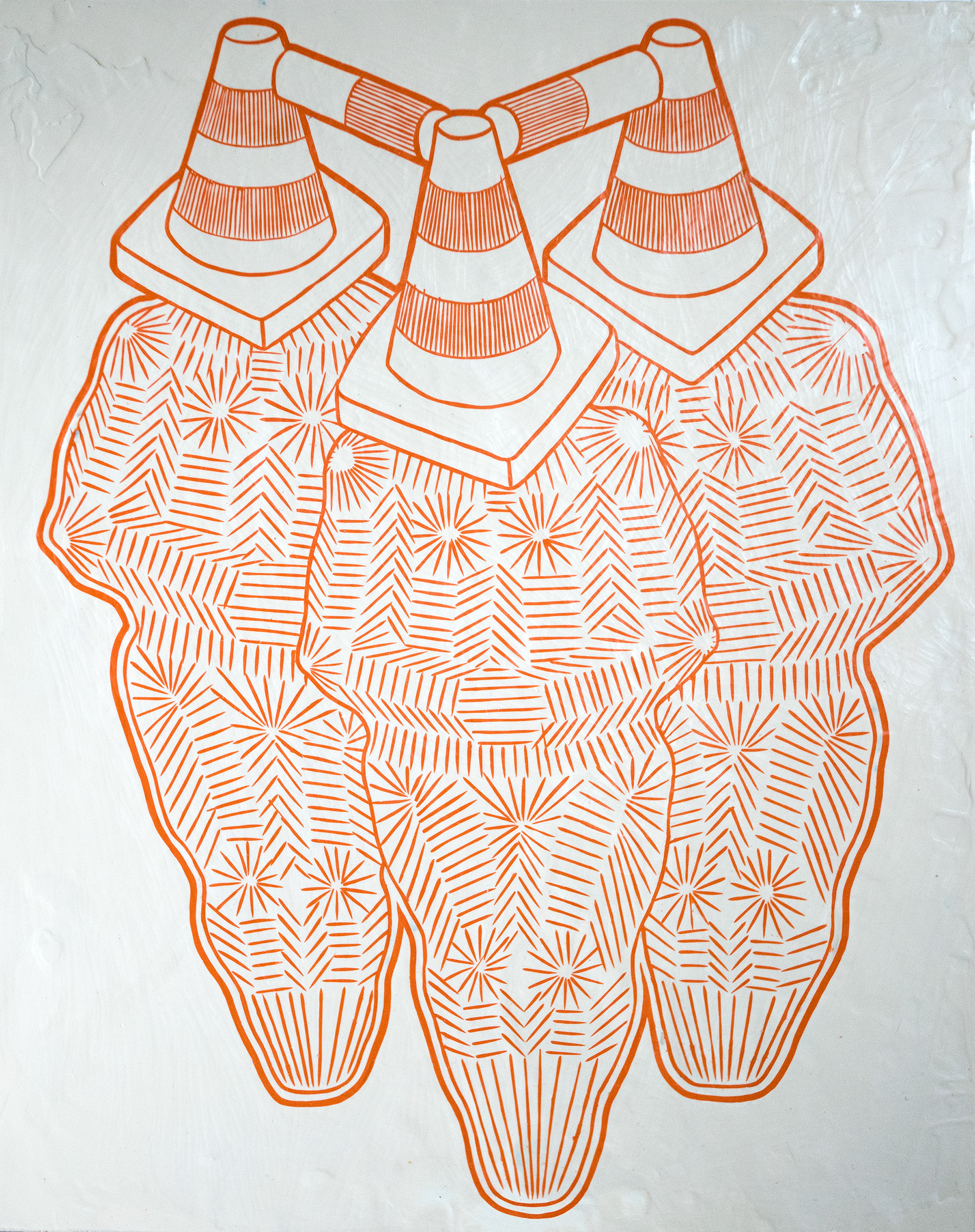 Attention People, 150x120 cm