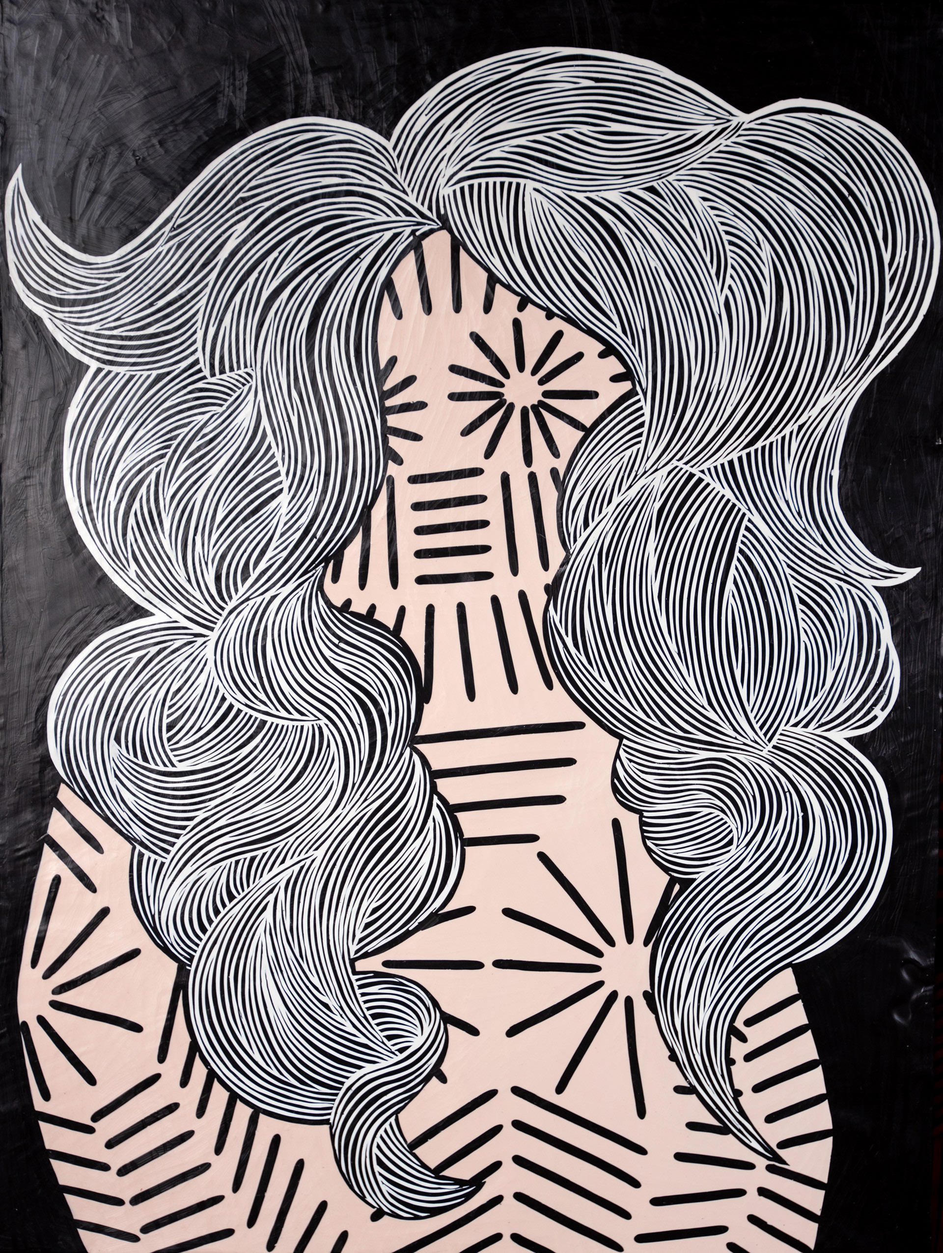 Woman II., 80x60 cm