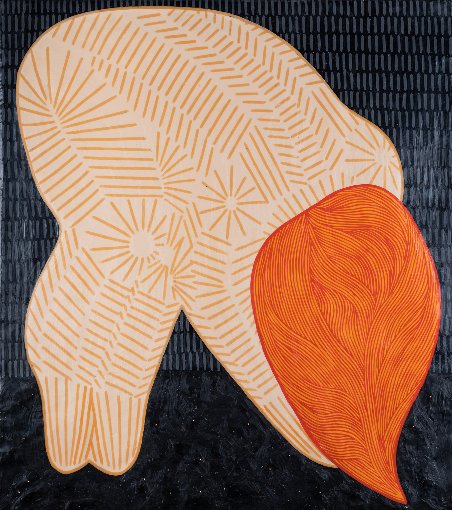 Picking up the stars, 100x90cm