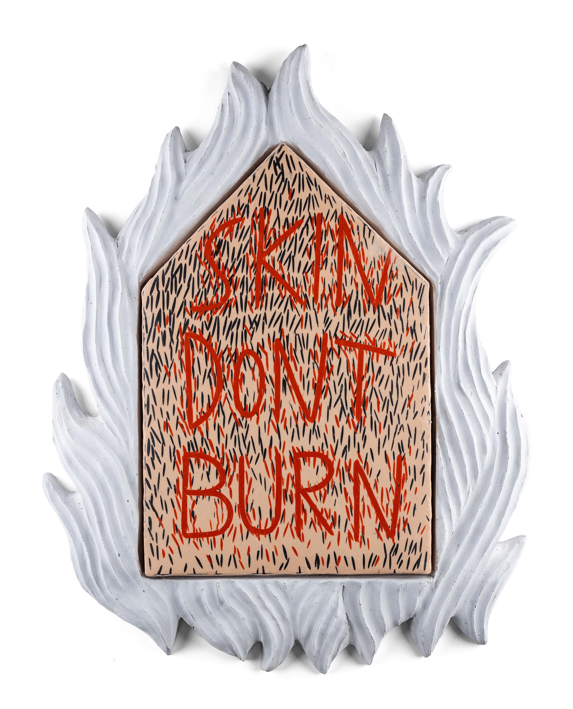 Skin don't burn, 68x50cm