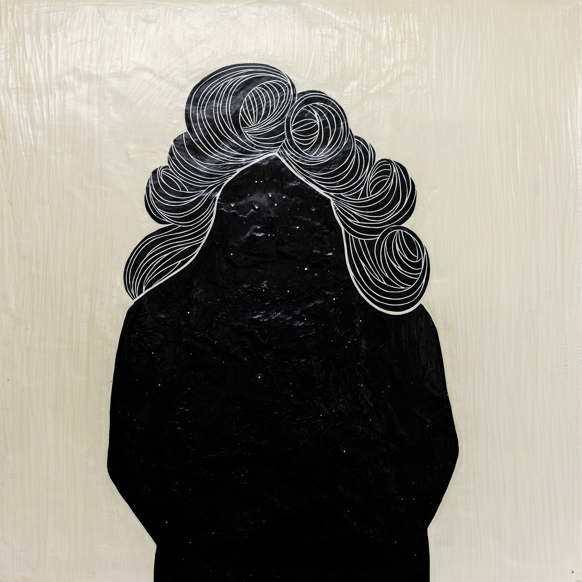 Mrs. Very Cosmical, 120x120 cm