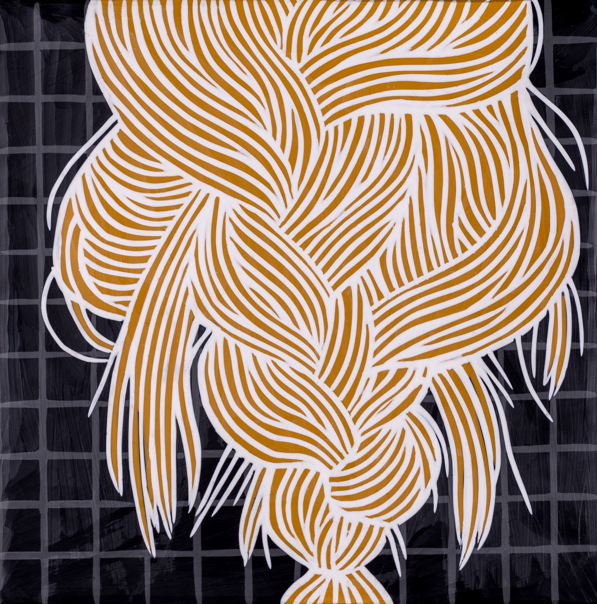 Blonde II., 24x24cm