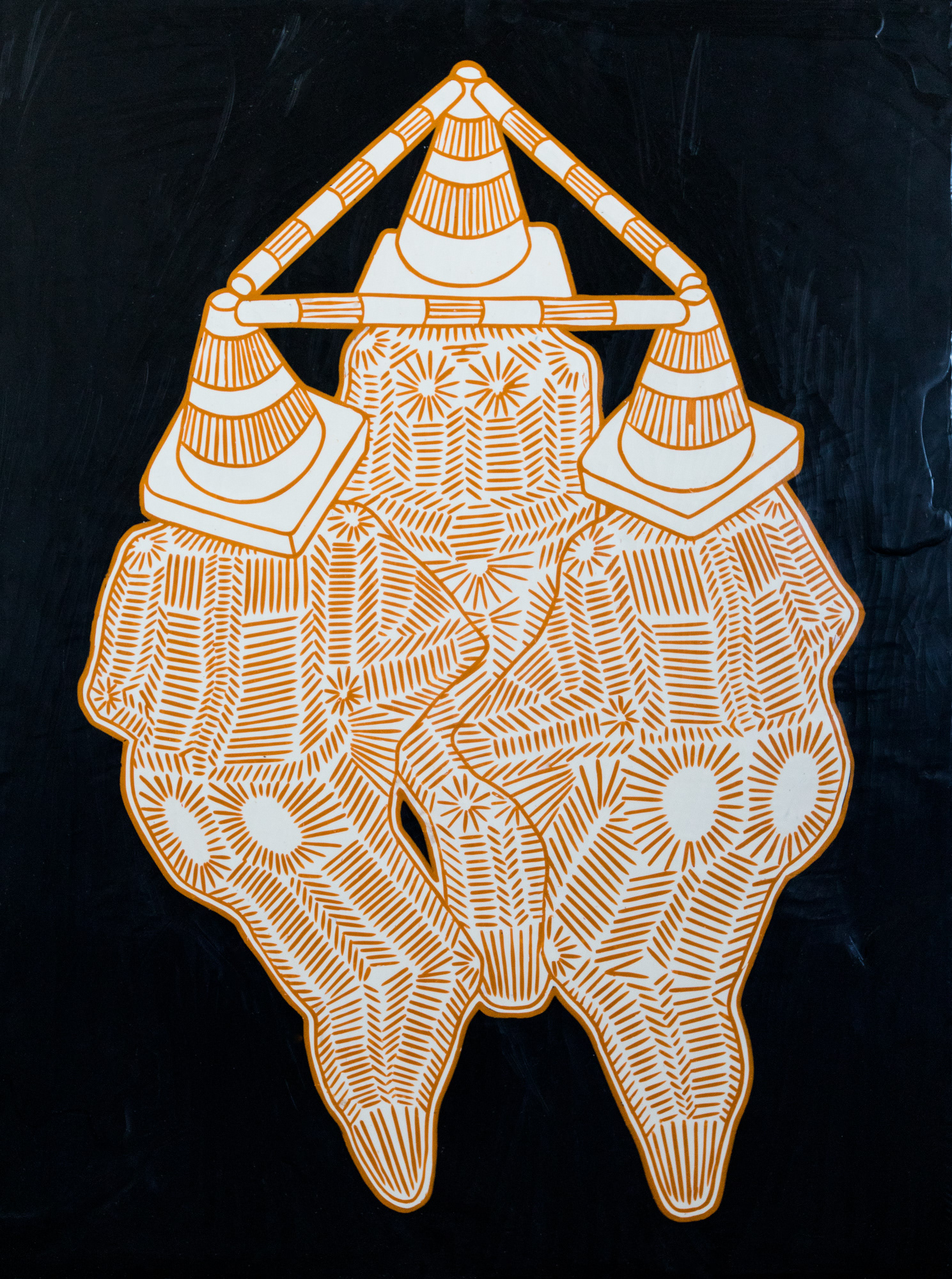 Attention between People vol. 2, 80x60 cm