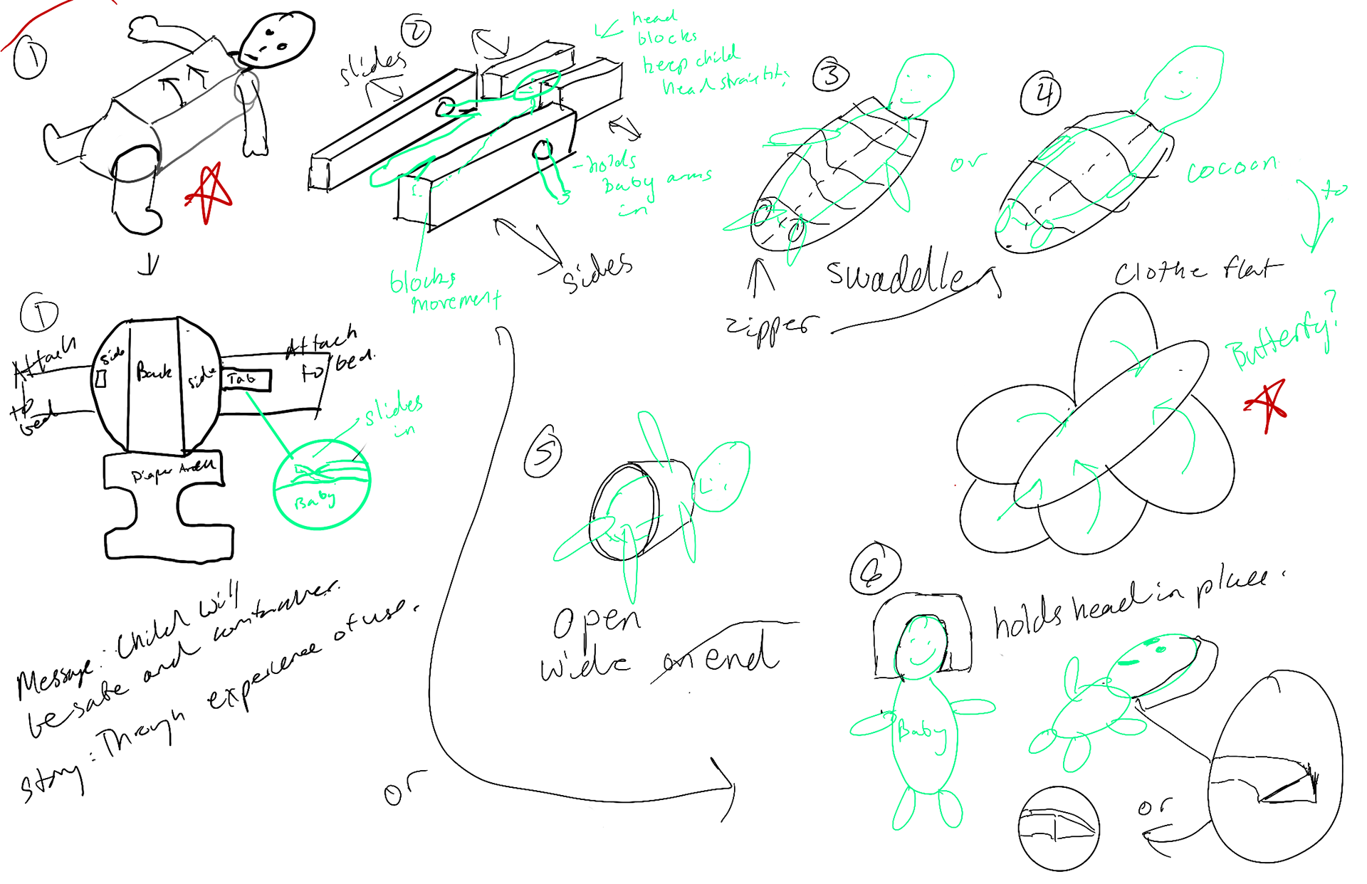 Sketches 1-6