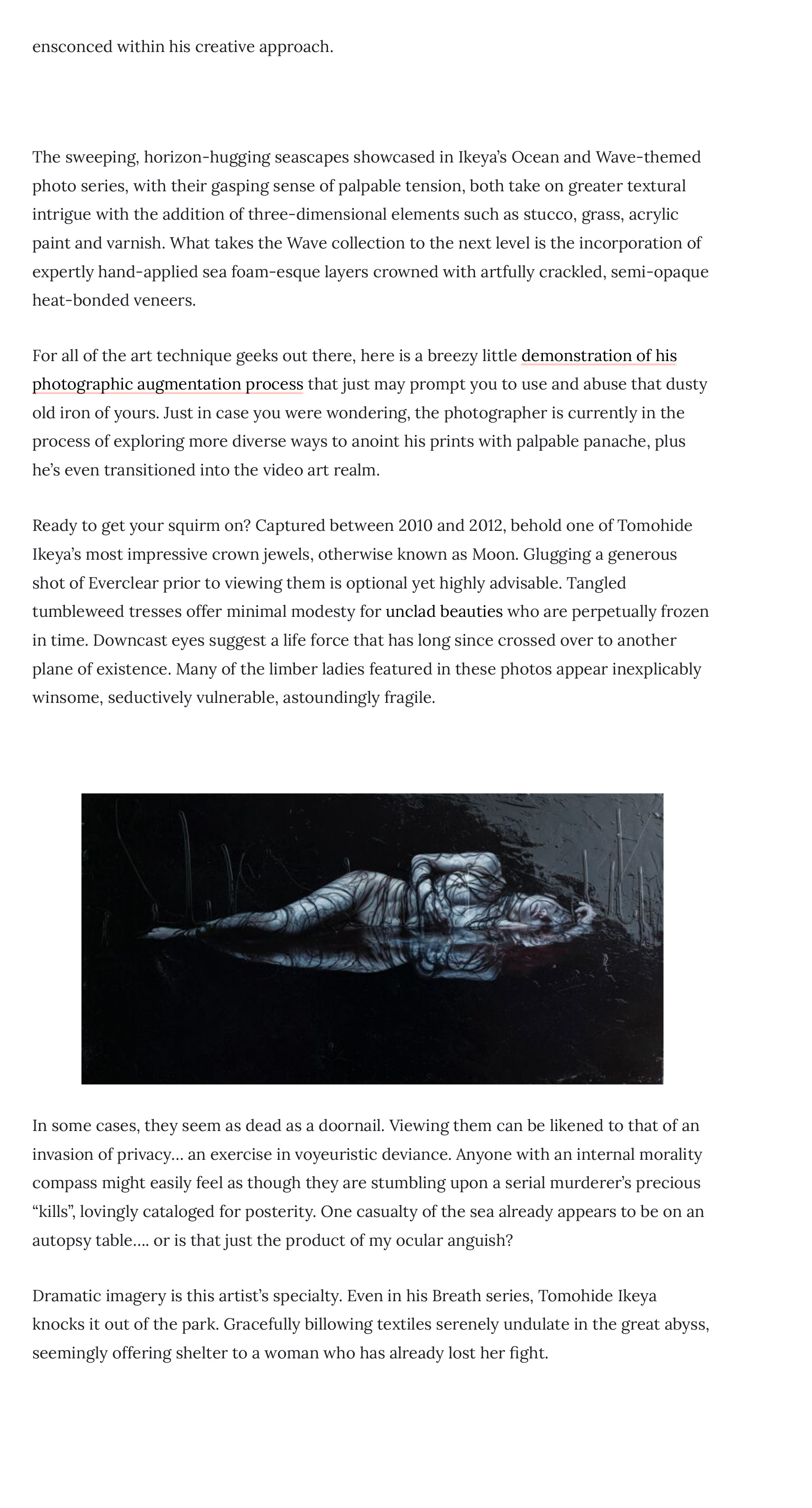 Beautiful Bizarre Magazine 2019 Written by ELIZAH LEIGH
