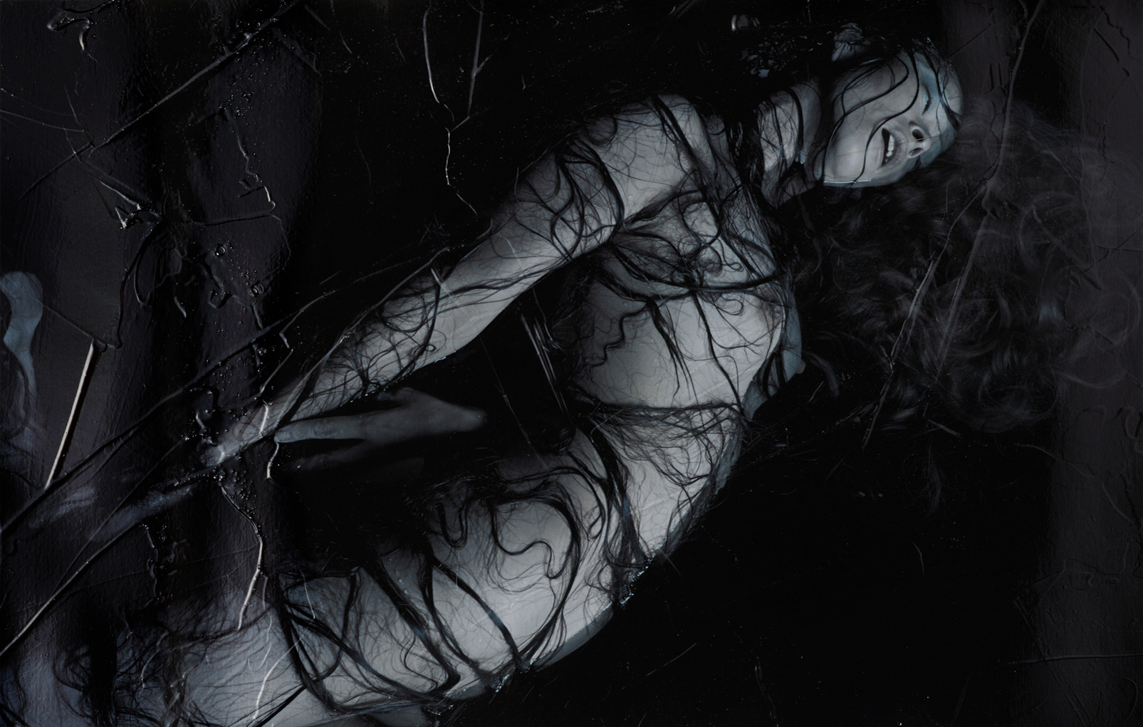 MOON - Ritasuko #03, 2011  430×280mm  Pigment Print, Acrylic, Varnish