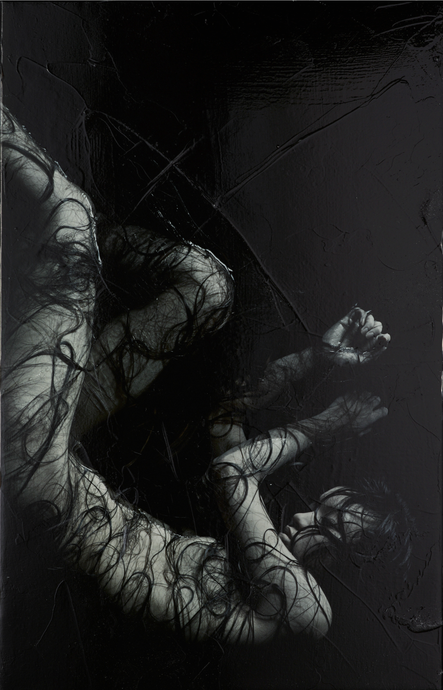 MOON - Michiko #03, 2012  280×372mm  Pigment Print, Acrylic, Varnish