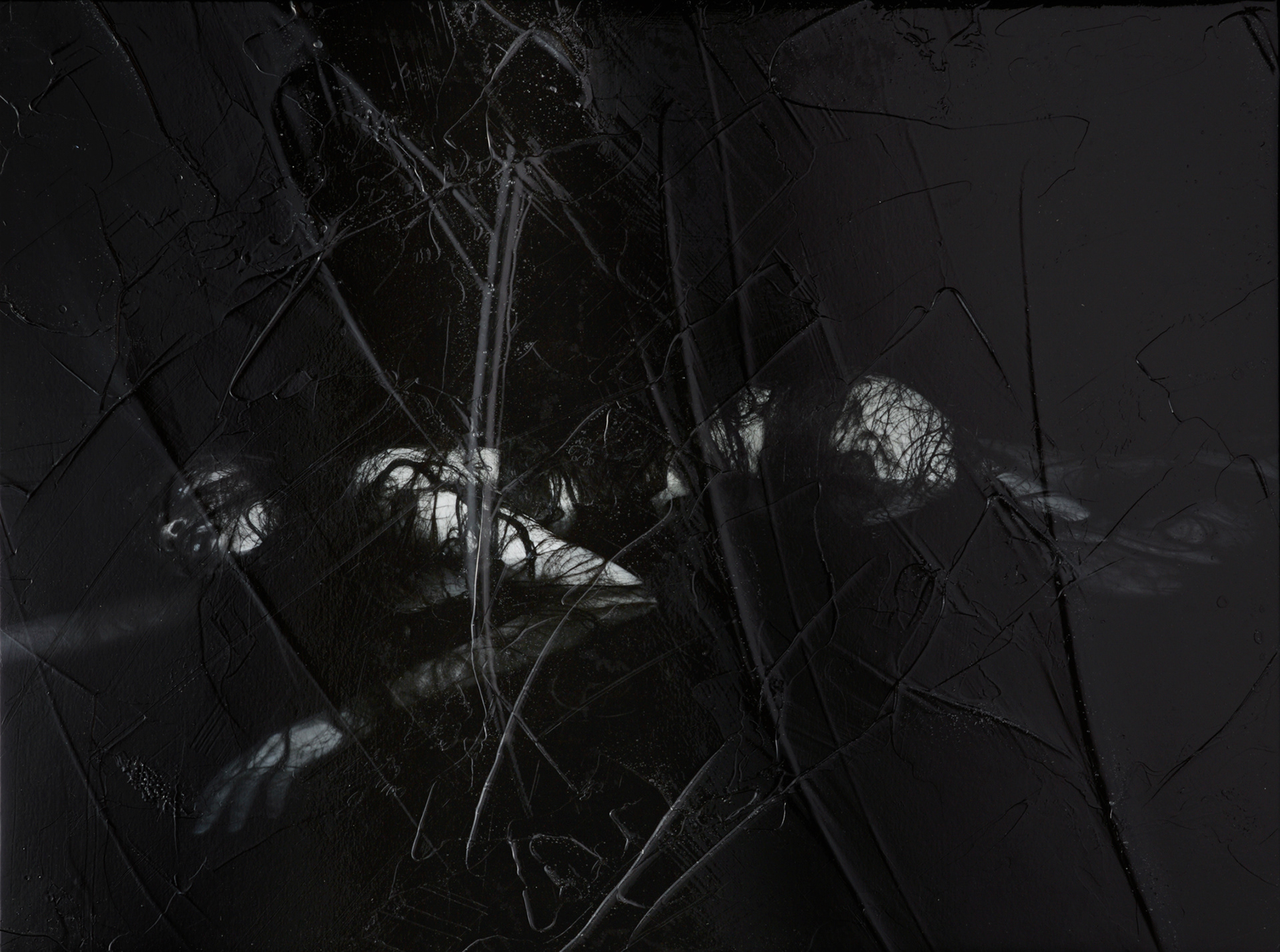 MOON -Hana #05, 2011  375×280mm  Pigment Print, Acrylic, Varnish