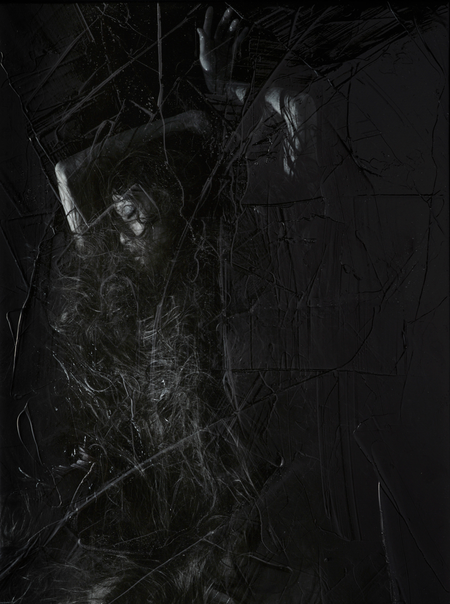 MOON - Kikka #04, 2012  280×375mm  Pigment Print, Acrylic, Varnish