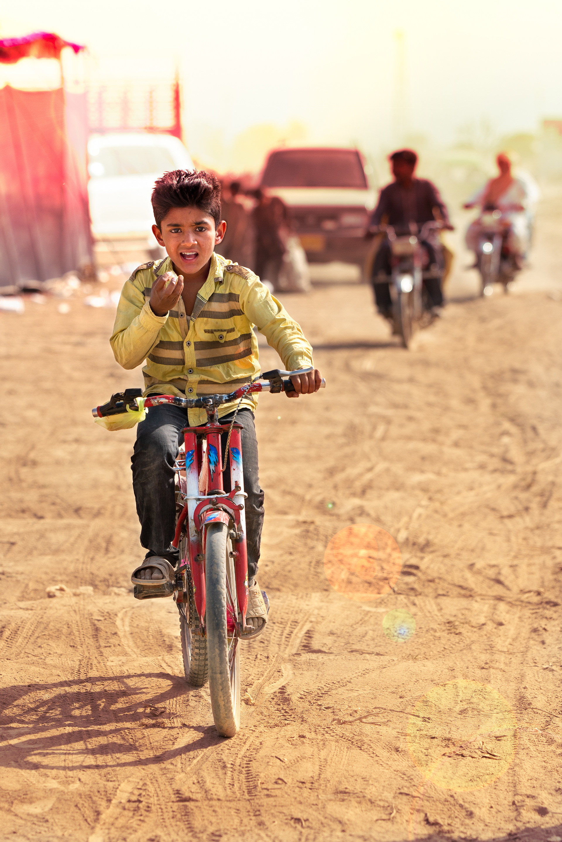 childhood joy portrait