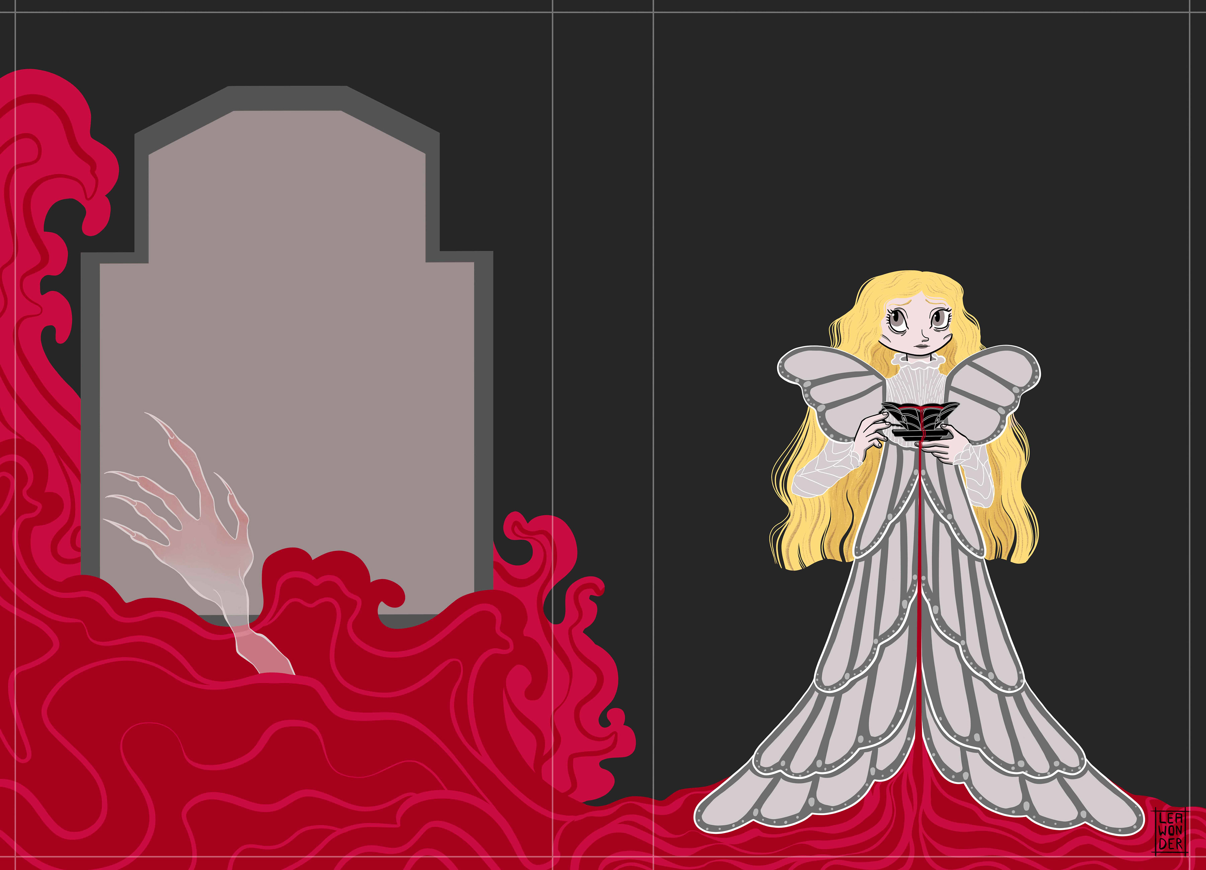 Crimson Peak Illustration
