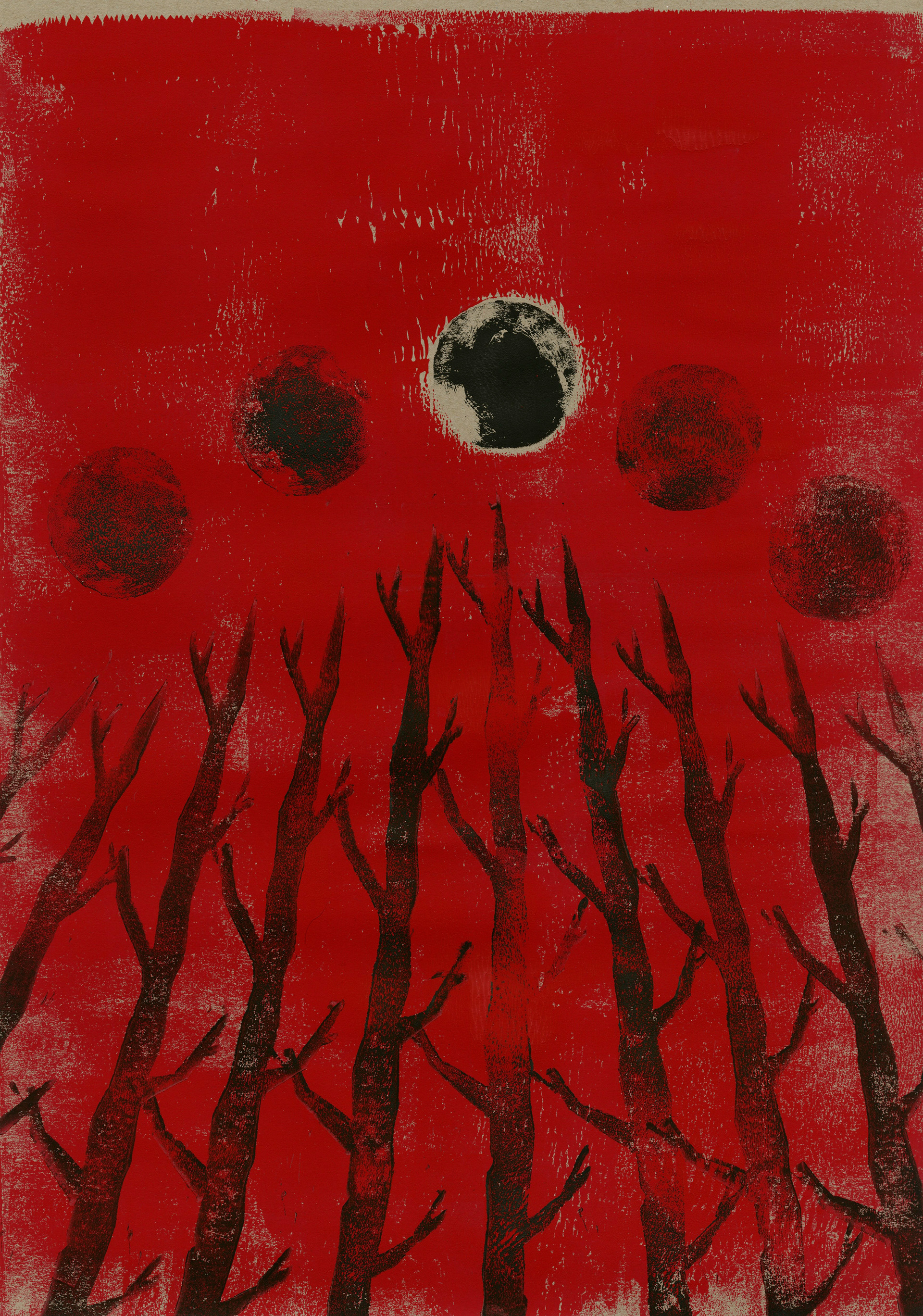 Linolprint test for alternate cover