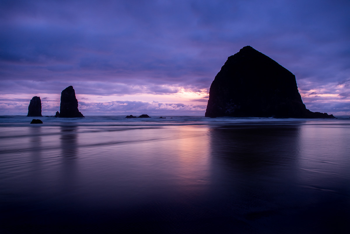 Haystack Rock at Cannon Beach 1