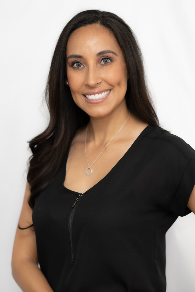 headshot light gray background