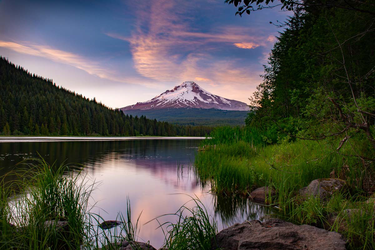 Trillium Lake Sunset