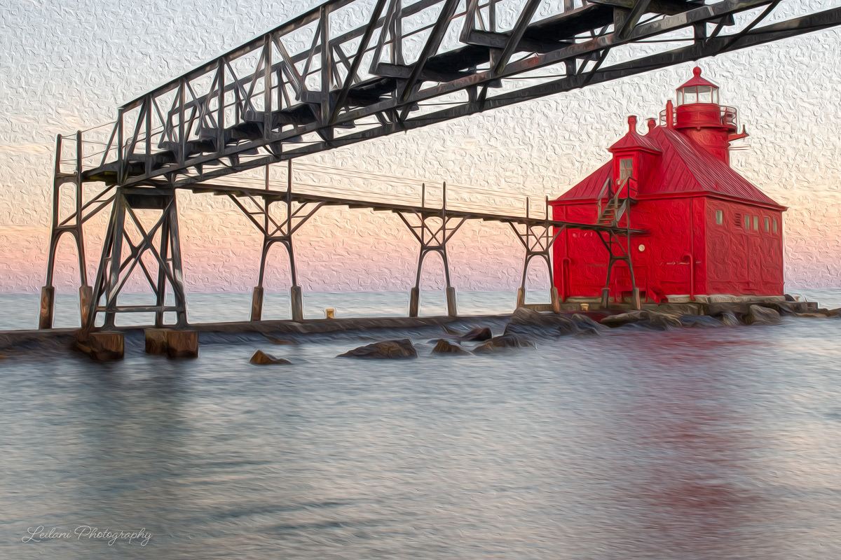 Sturgeon Bay Lighthouse 1 digital art