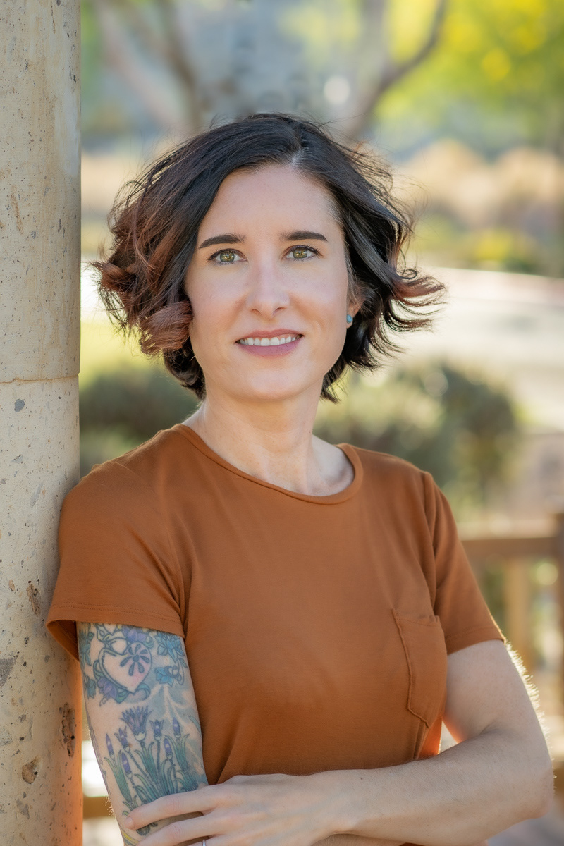 headshot casual outdoors