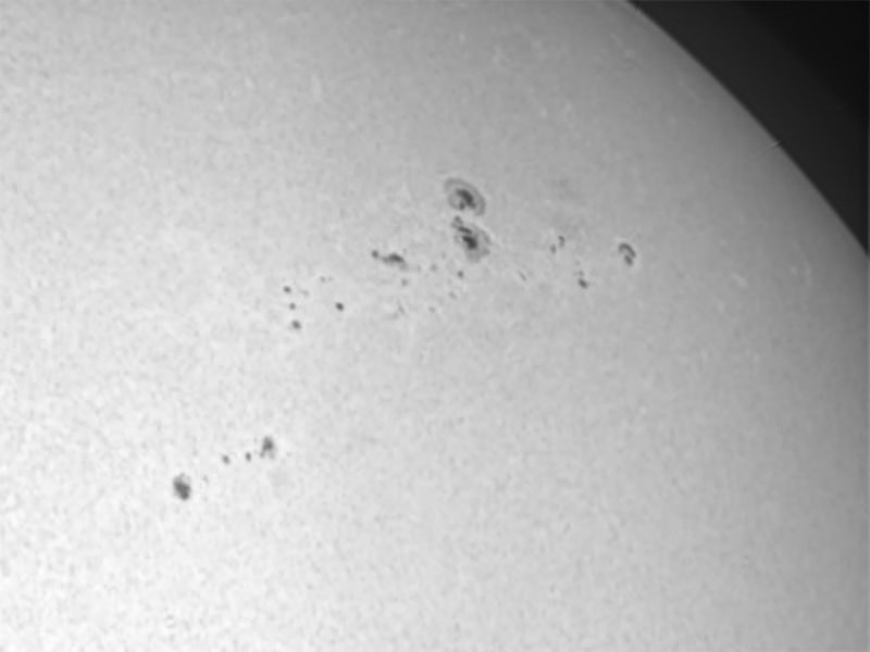 Happy New Year: Sunspots 1/1/2014